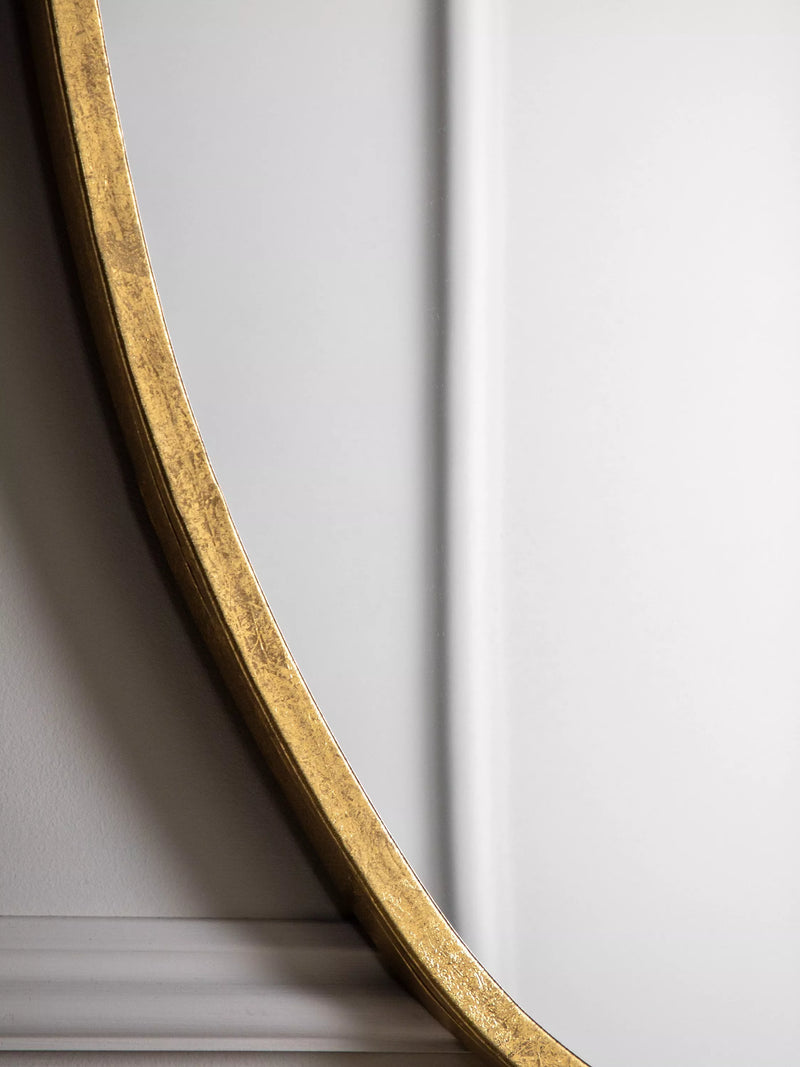 Gallery Direct gold wall mirror 70x60cm (British brand)