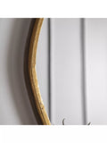 Gallery Direct wall mirror organic free-form gold 90x70cm, imported from the UK