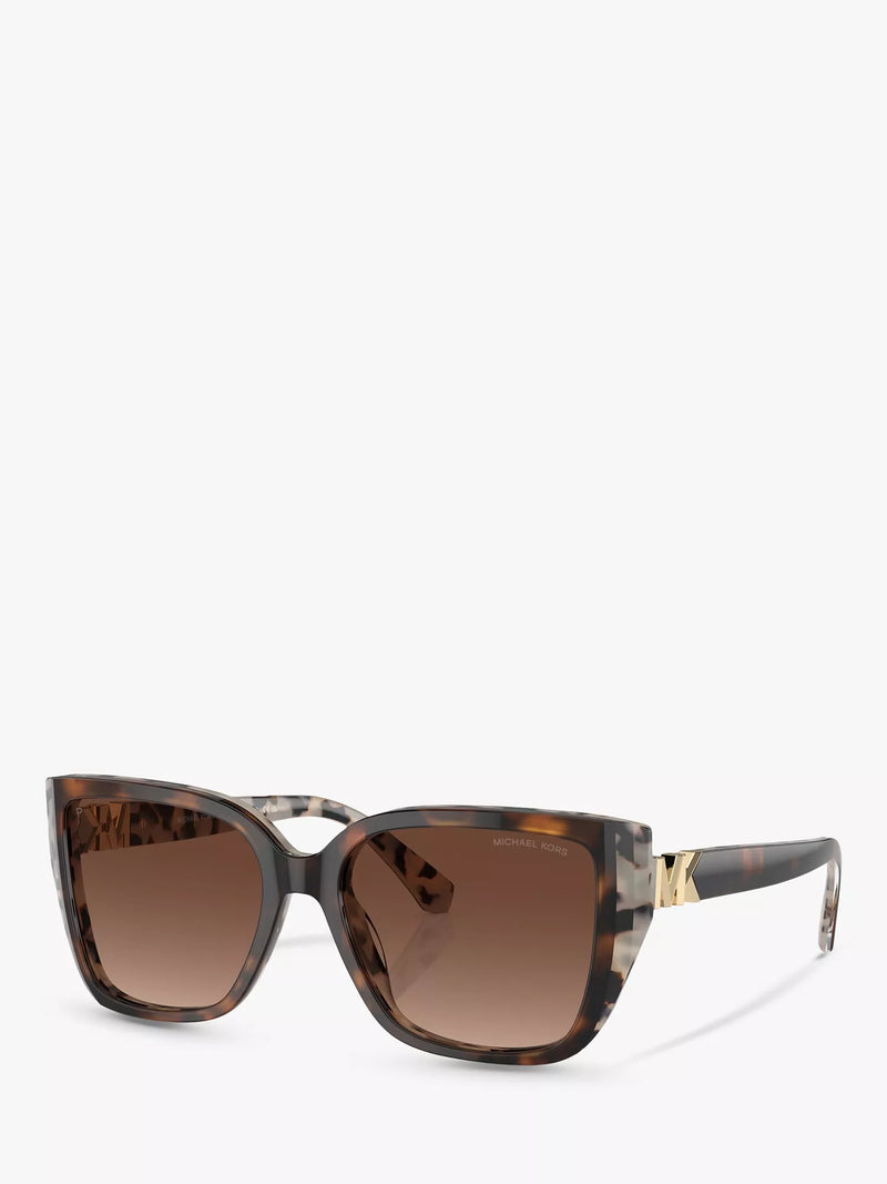 Michael Kors Acadia polarised sunglasses tortoise gradient (British brand)