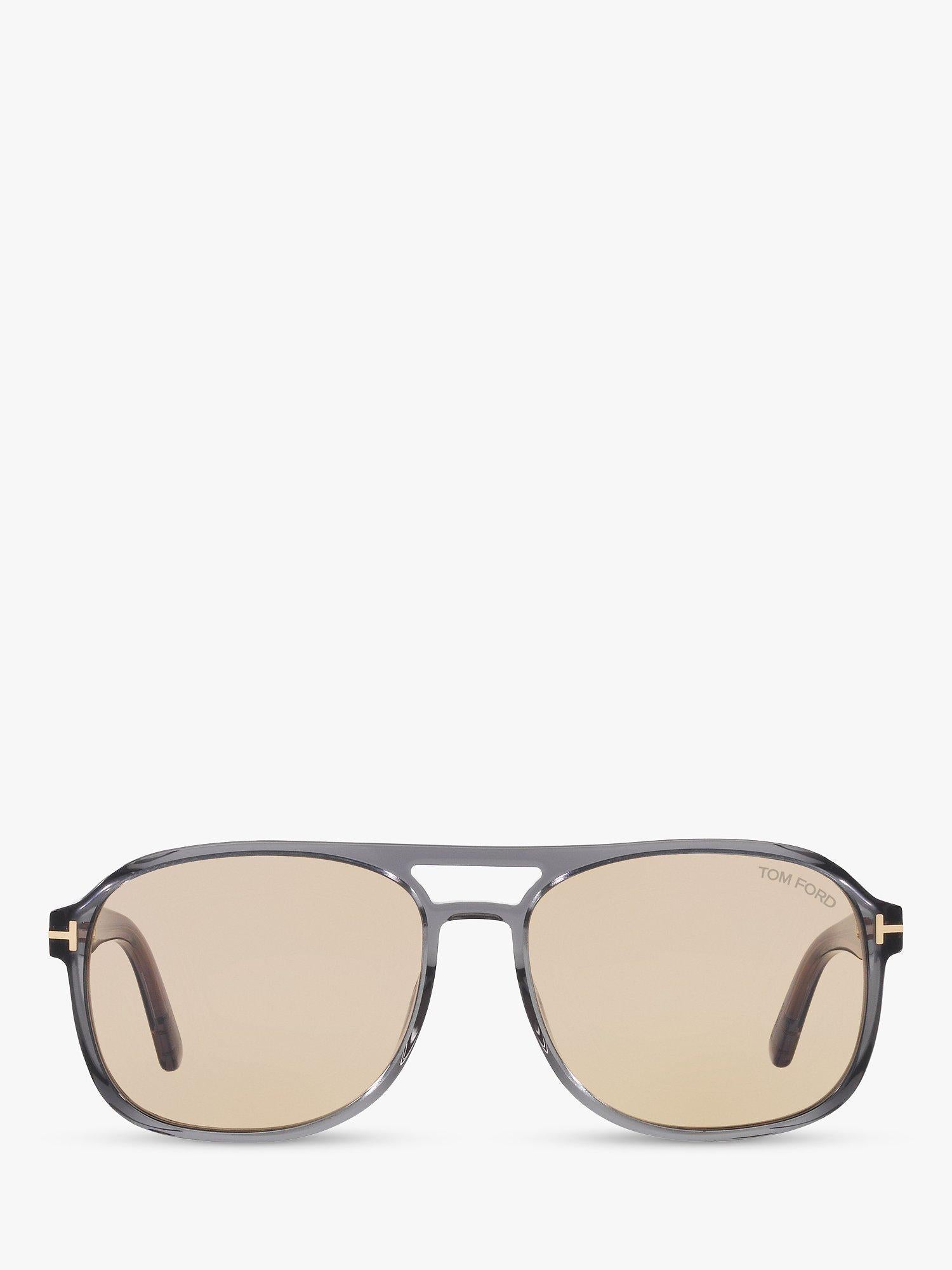 TOM FORD Rosco square sunglasses grey - British product