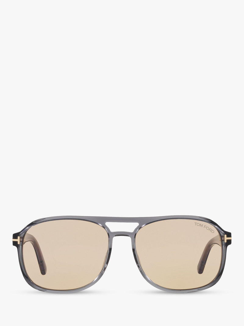 TOM FORD Rosco square sunglasses grey - British product