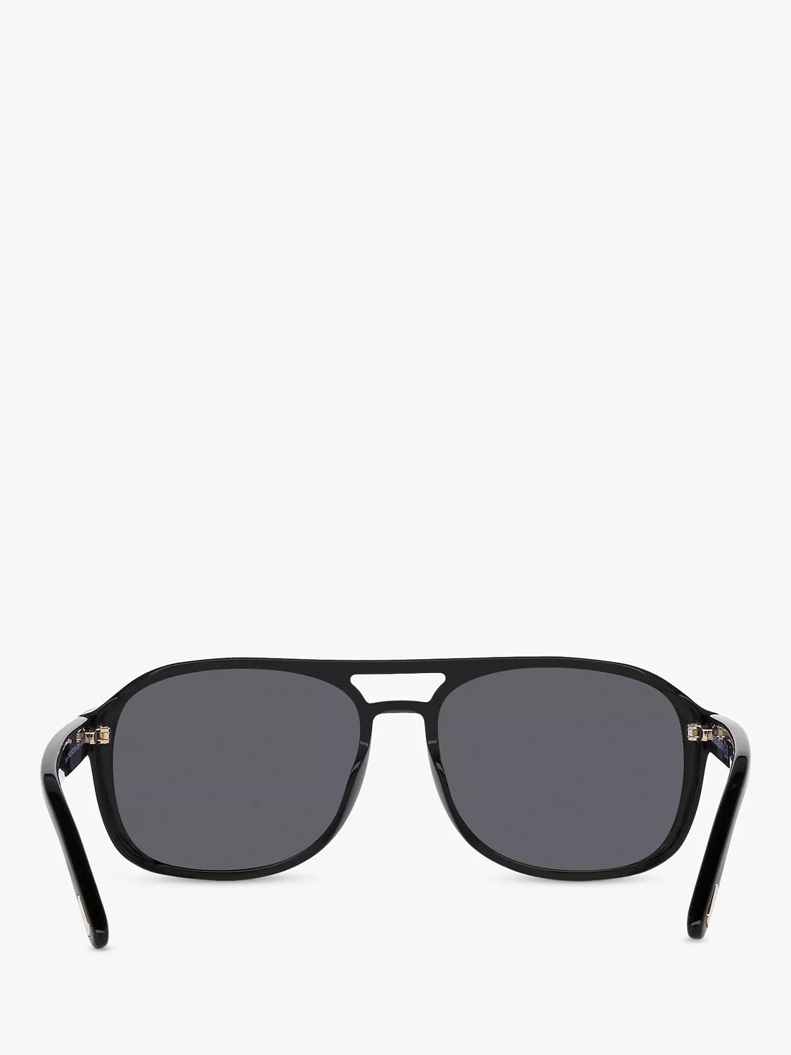 TOM FORD Rosco square sunglasses shiny black grey (British brand)