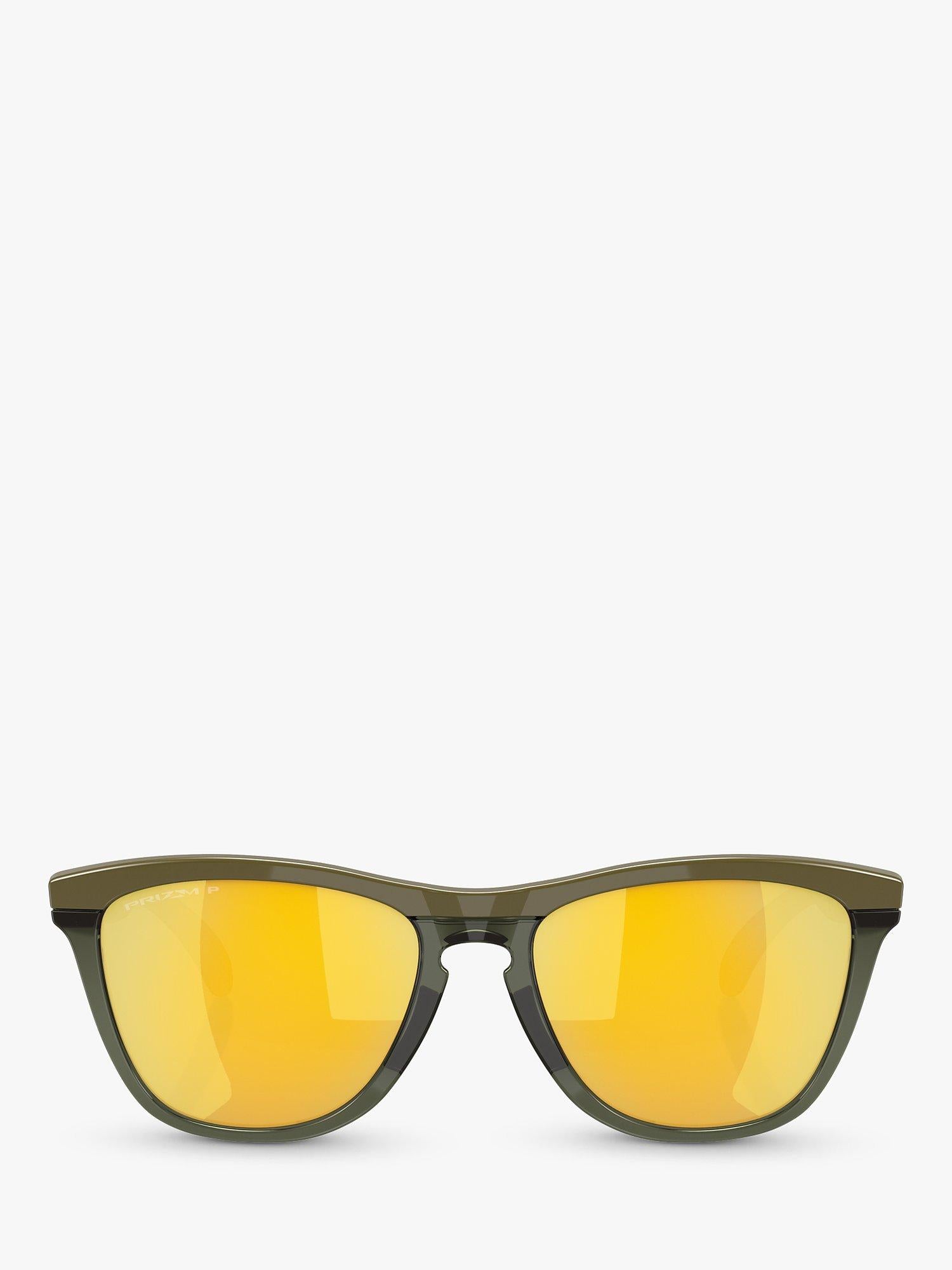 Oakley Frogskins Sonnenbrille Olive Ink Rahmen klassische Gläser, UK-Version