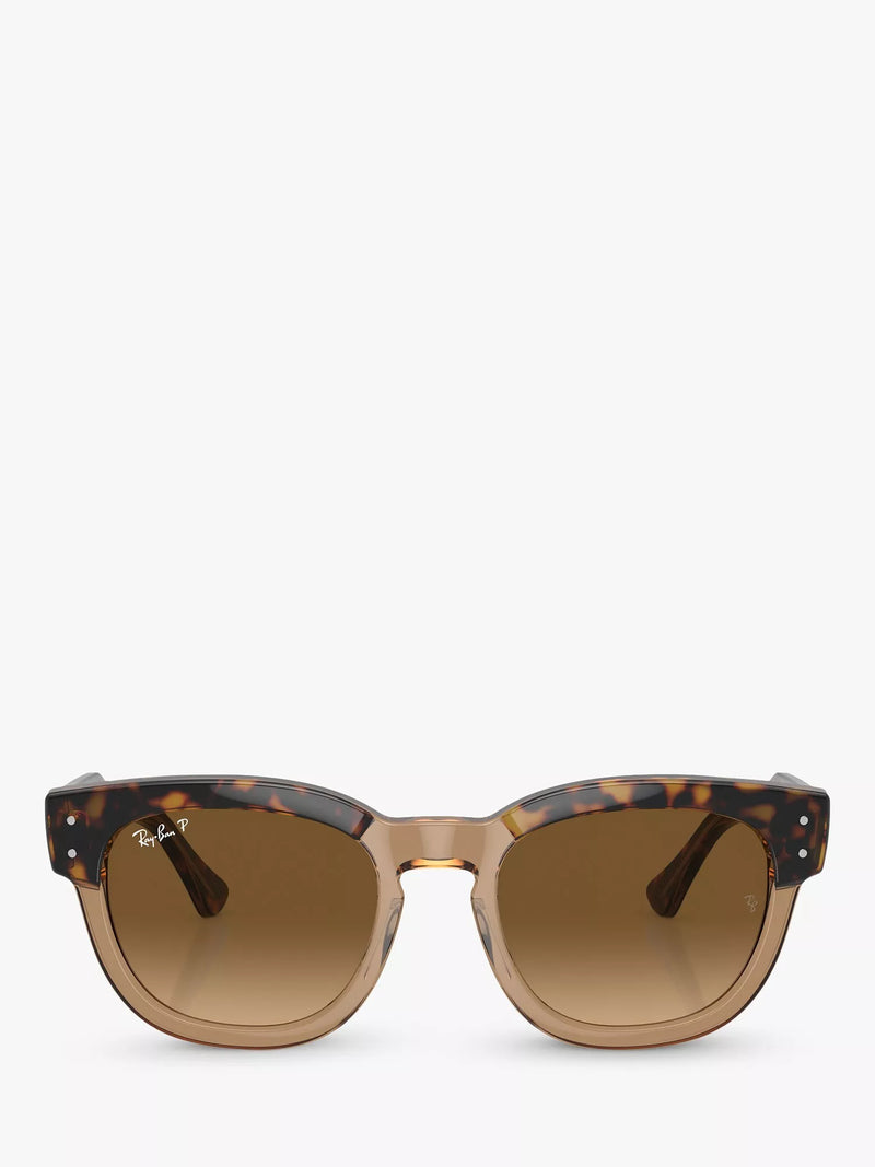 Ray-Ban RB0298S polarized gradient sunglasses Havana brown, imported from the UK