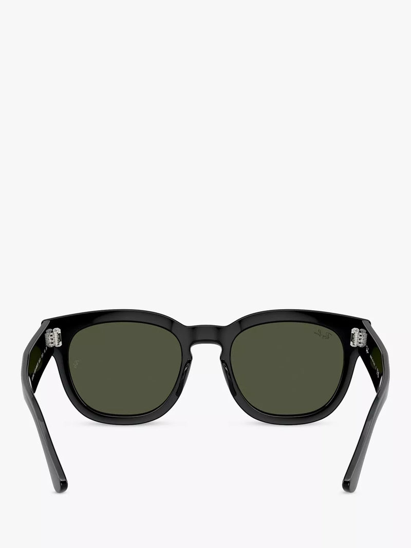 Ray-Ban RB0298S unisex sunglasses black with glass lenses, imported from the UK
