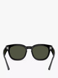Ray-Ban RB0298S unisex sunglasses black with glass lenses, imported from the UK