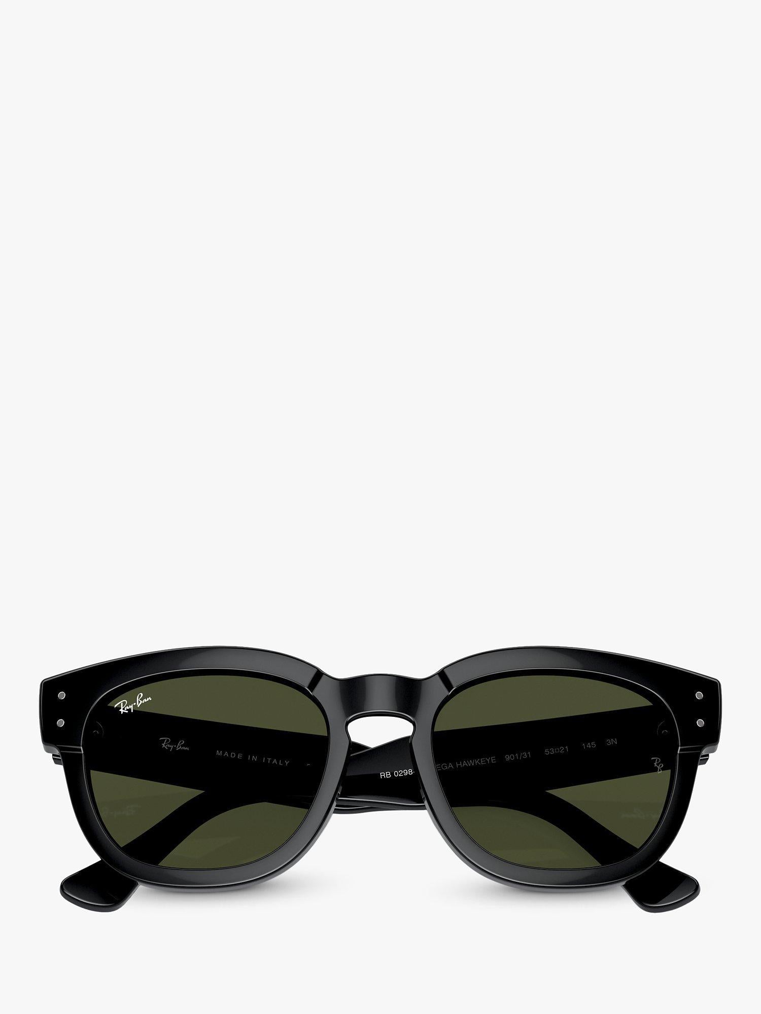 Ray-Ban RB0298S unisex solbriller svart med glasslinser, importert fra Storbritannia