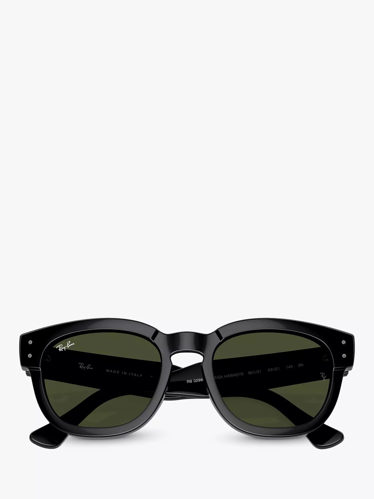 Ray-Ban RB0298S unisex sunglasses black with glass lenses, imported from the UK