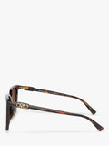 Michael Kors Damen runde polarisierte Sonnenbrille - britisches Produkt