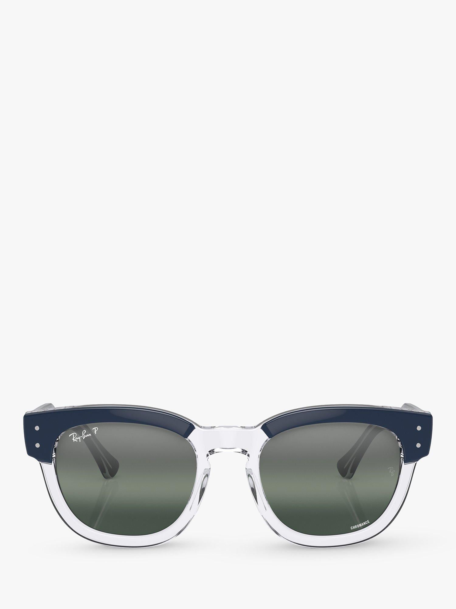 Ray-Ban RB0298S runde Sonnenbrille blau transparent Rahmen 53mm, importiert aus dem Vereinigten Königreich