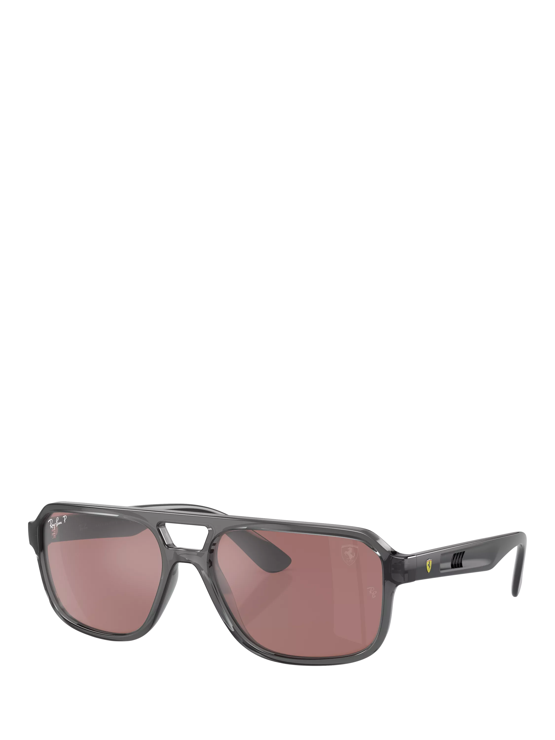Ray-Ban Scuderia Ferrari polarised irregular sunglasses - British product