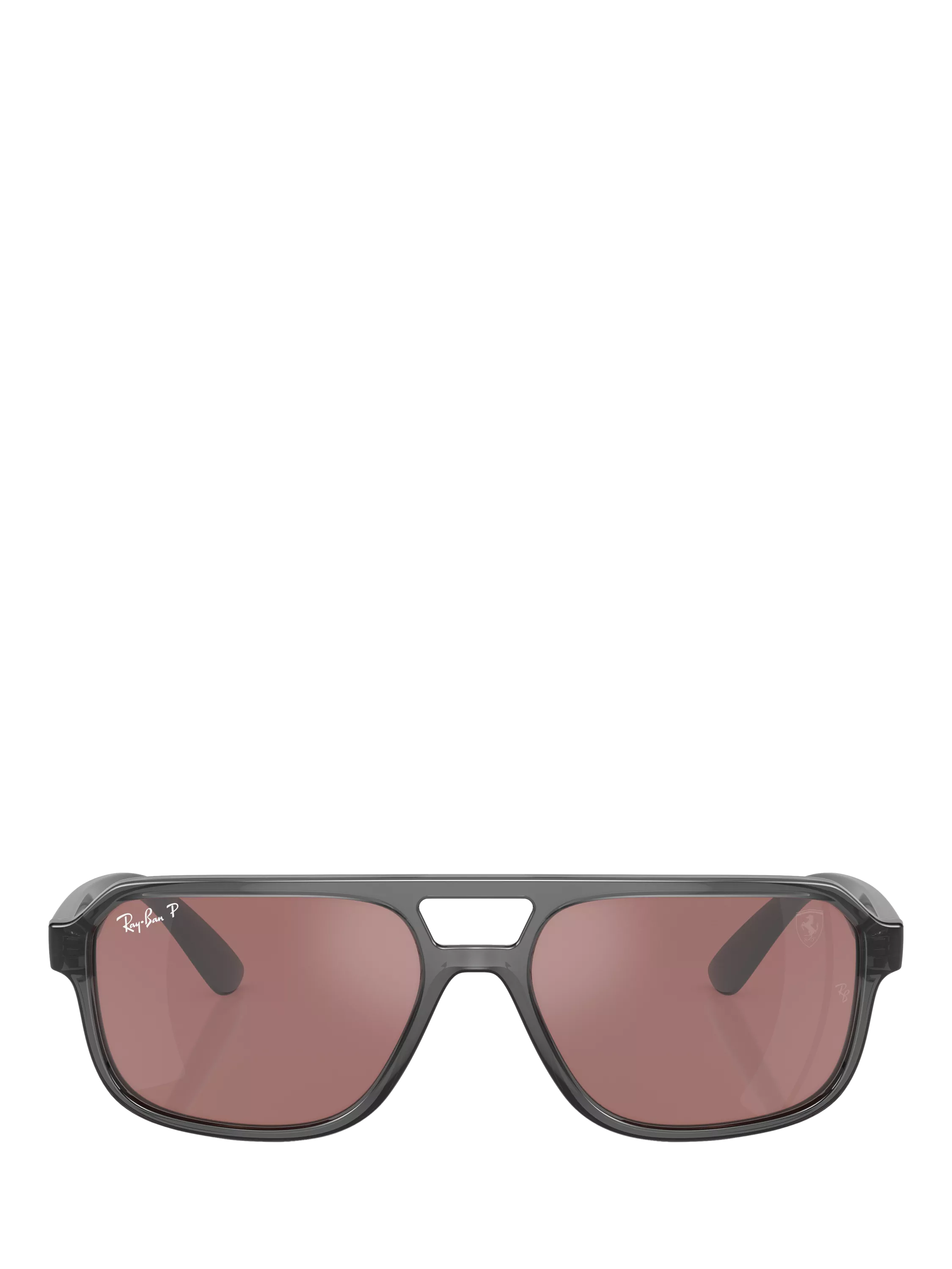 Ray-Ban Scuderia Ferrari polarised irregular sunglasses - British product
