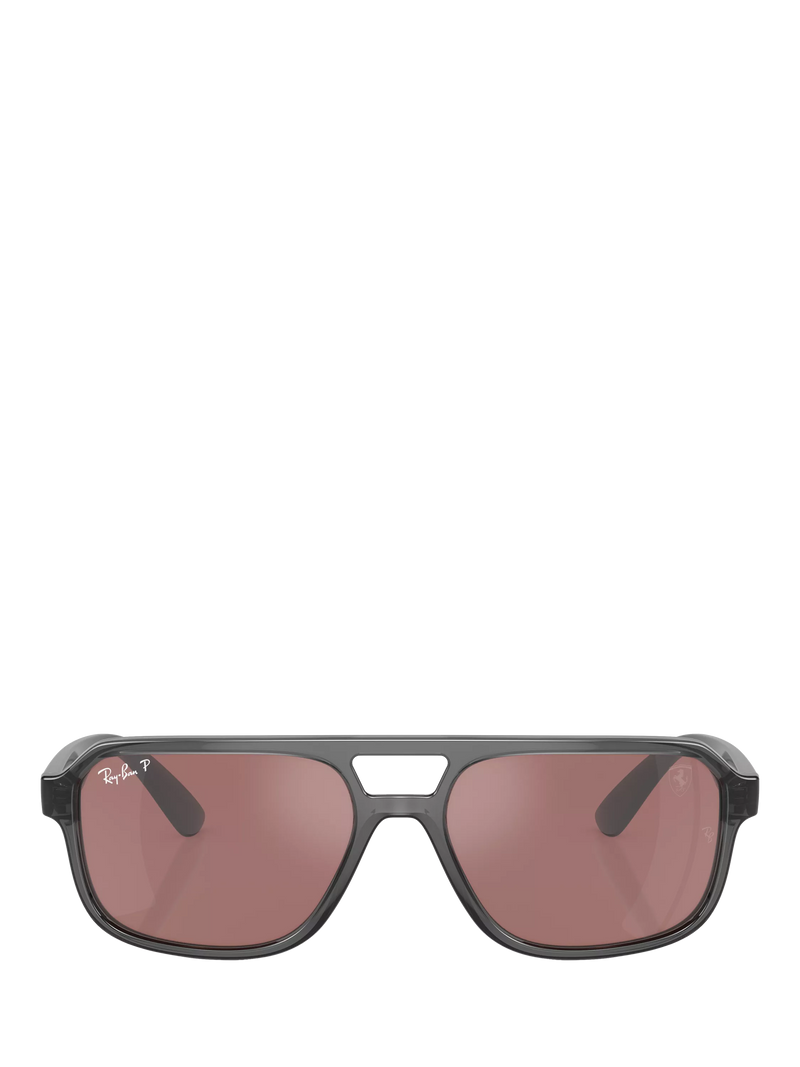 Ray-Ban Scuderia Ferrari polarised irregular sunglasses - British product