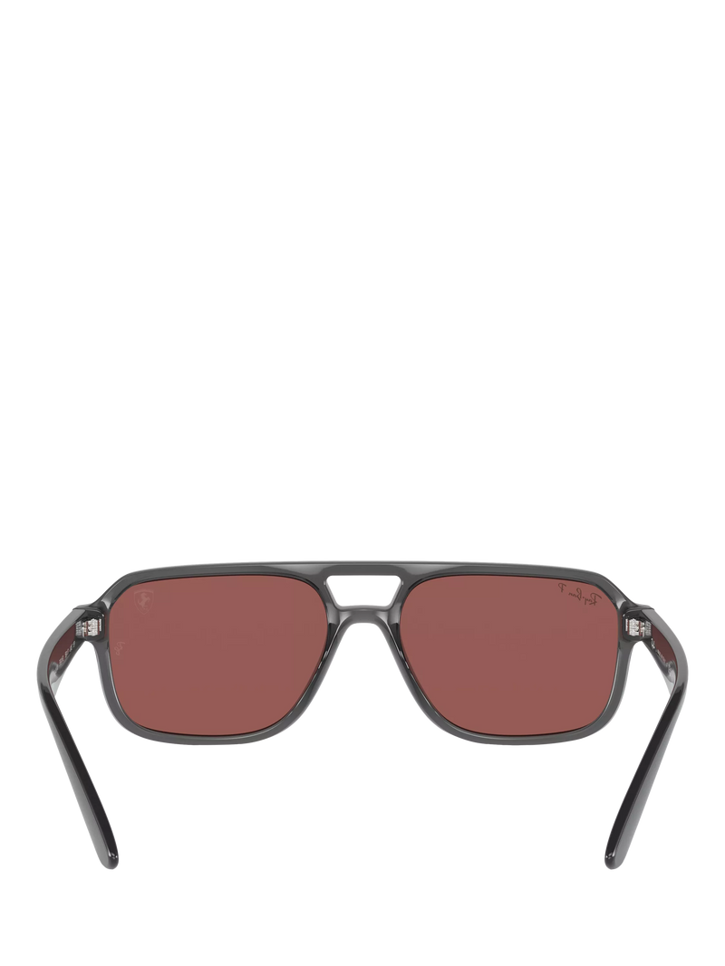 Ray-Ban Scuderia Ferrari polarised irregular sunglasses - British product