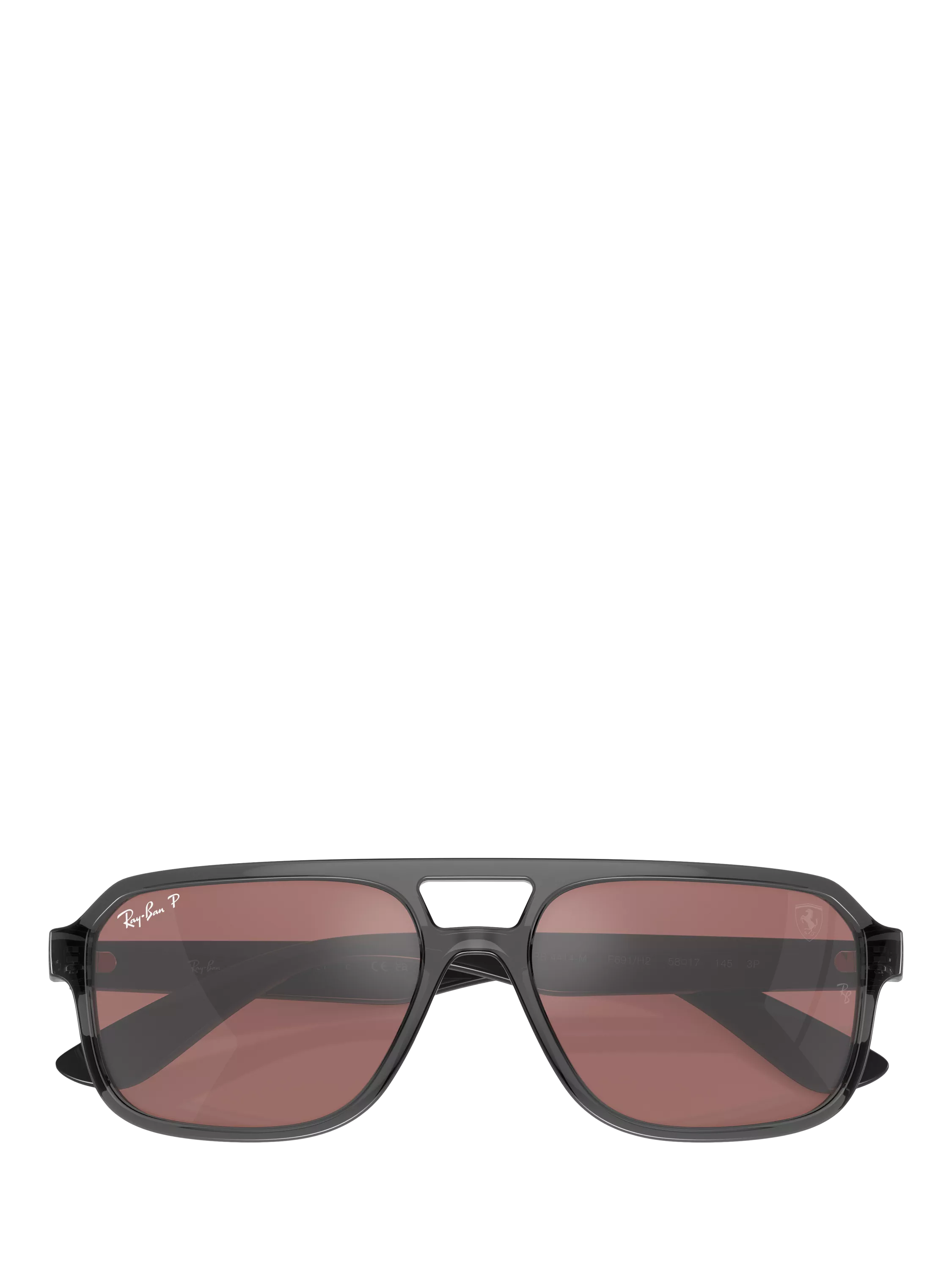 Ray-Ban Scuderia Ferrari polarised irregular sunglasses - British product