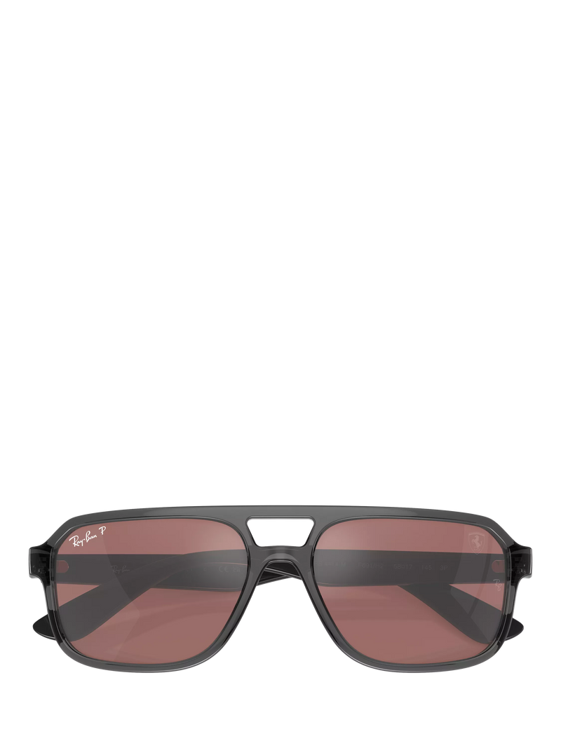 Ray-Ban Scuderia Ferrari polarised irregular sunglasses - British product