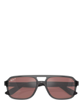 Ray-Ban Scuderia Ferrari polarised irregular sunglasses - British product