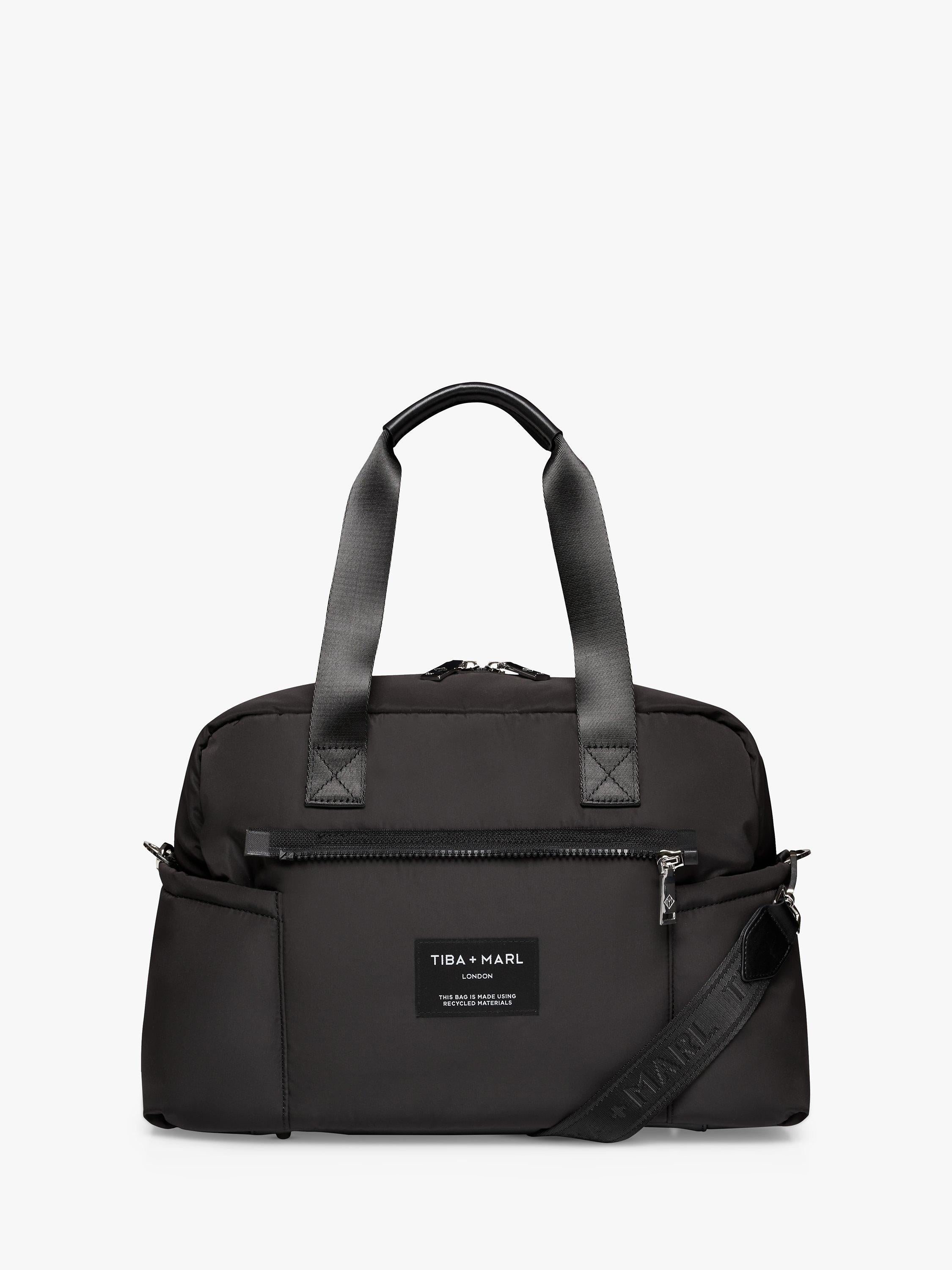 Tiba & Marl Phoenix Holdall black 24L, imported from the UK
