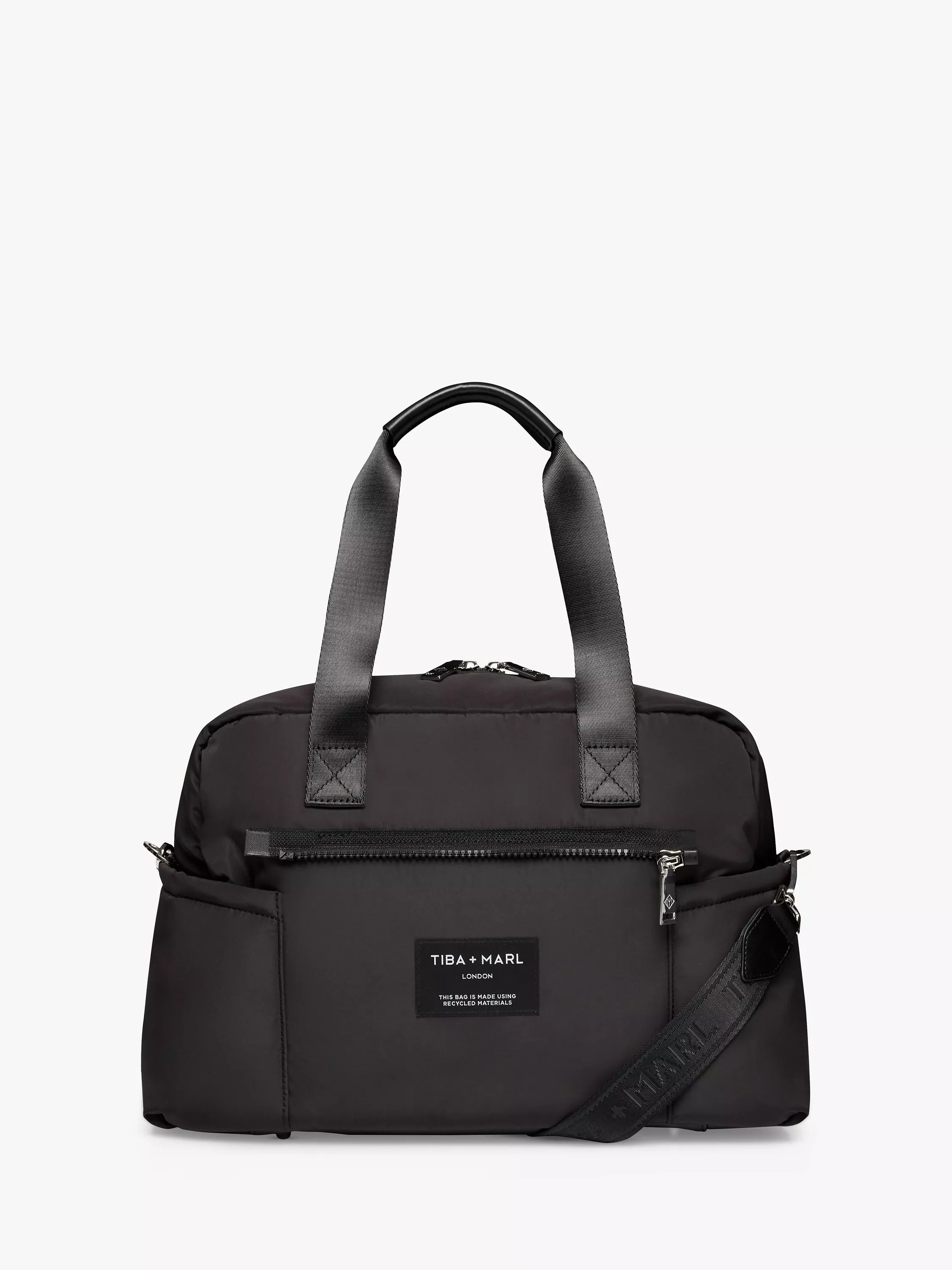 Tiba & Marl Phoenix Holdall black 24L, imported from the UK