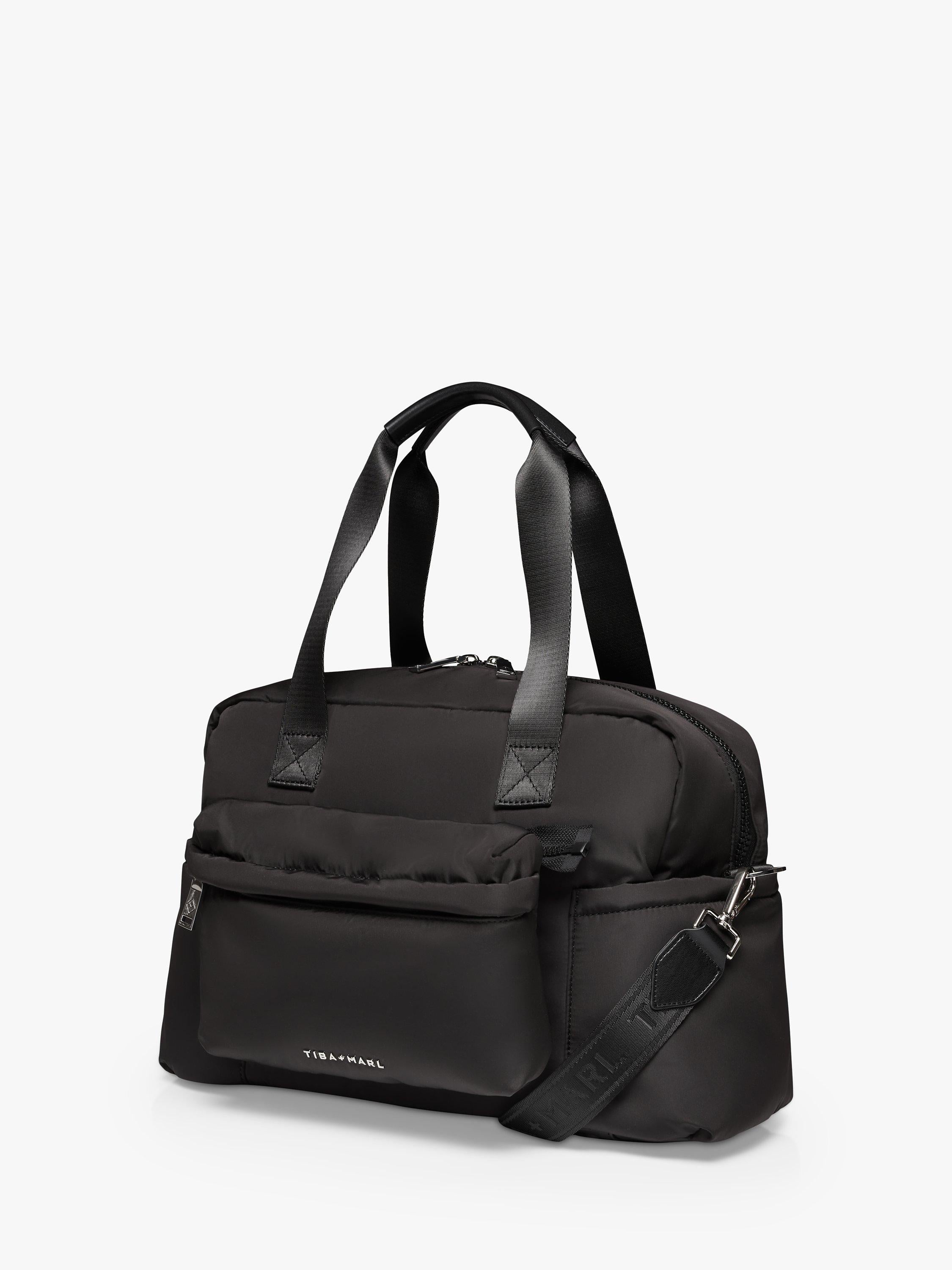 Tiba & Marl Phoenix Holdall black 24L, imported from the UK