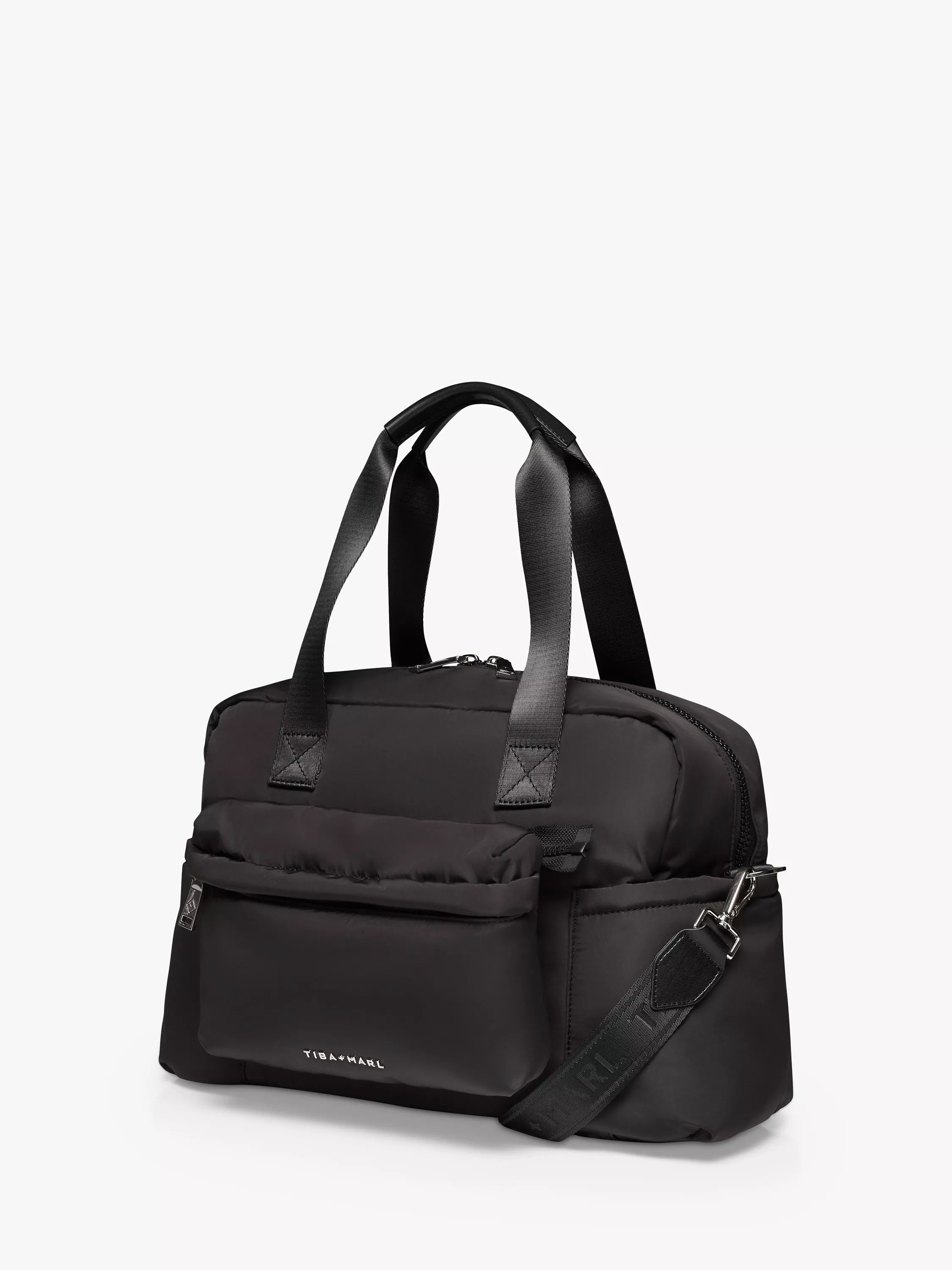 Tiba & Marl Phoenix Holdall black 24L, imported from the UK
