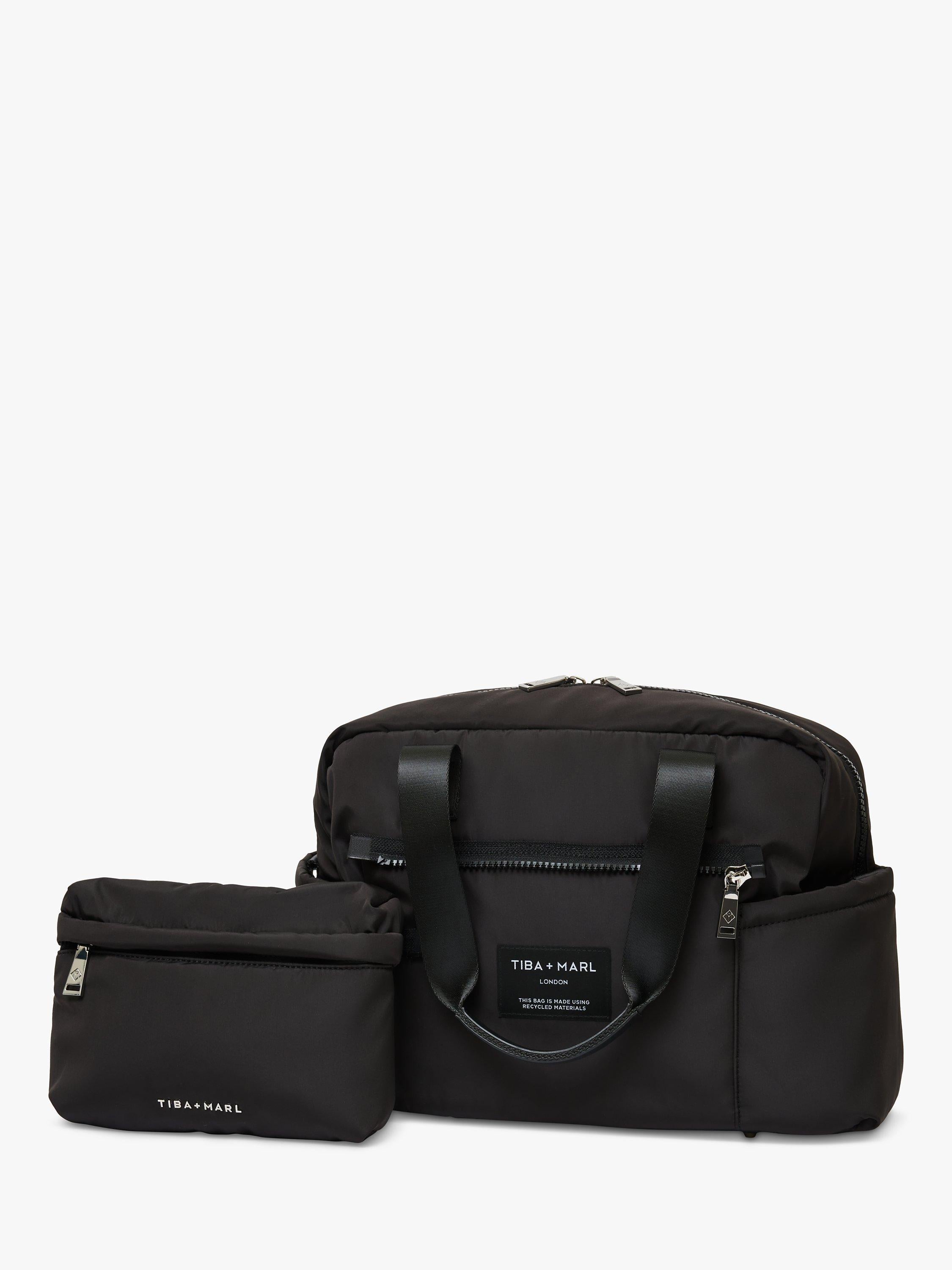 Tiba & Marl Phoenix Holdall black 24L, imported from the UK