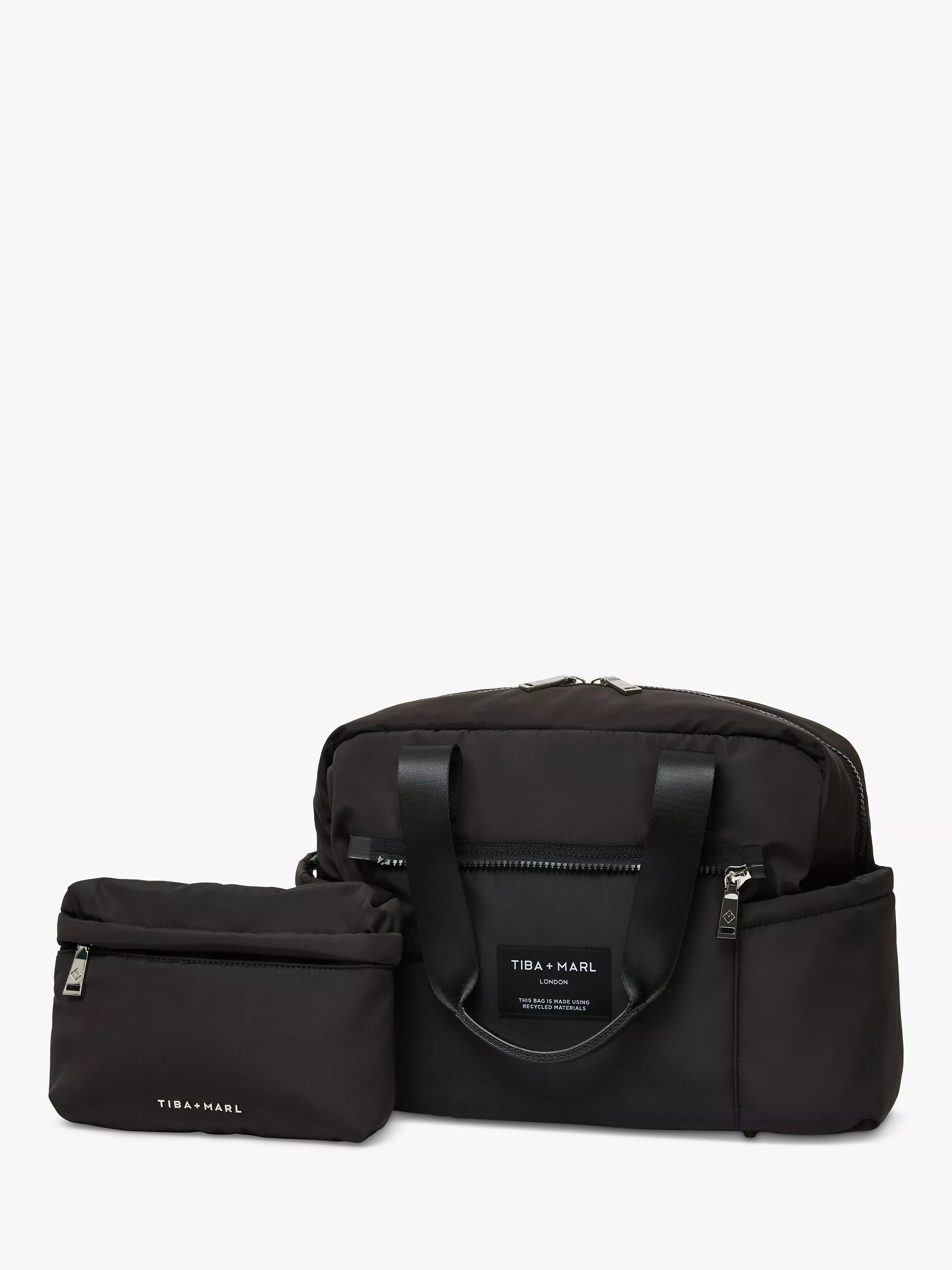 Tiba & Marl Phoenix Holdall black 24L, imported from the UK