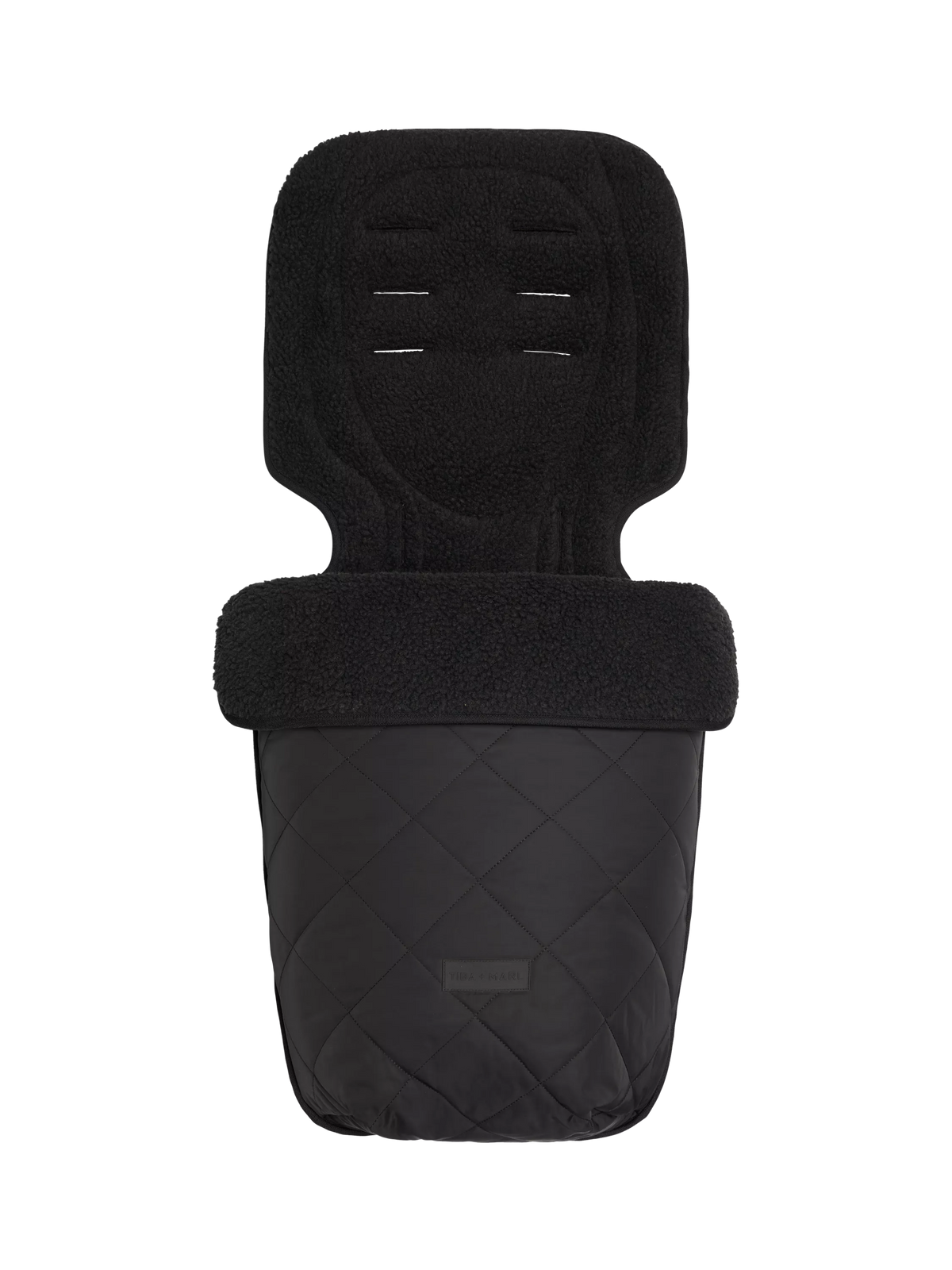 Tiba + Marl quilted footmuff for baby strollers (British brand)