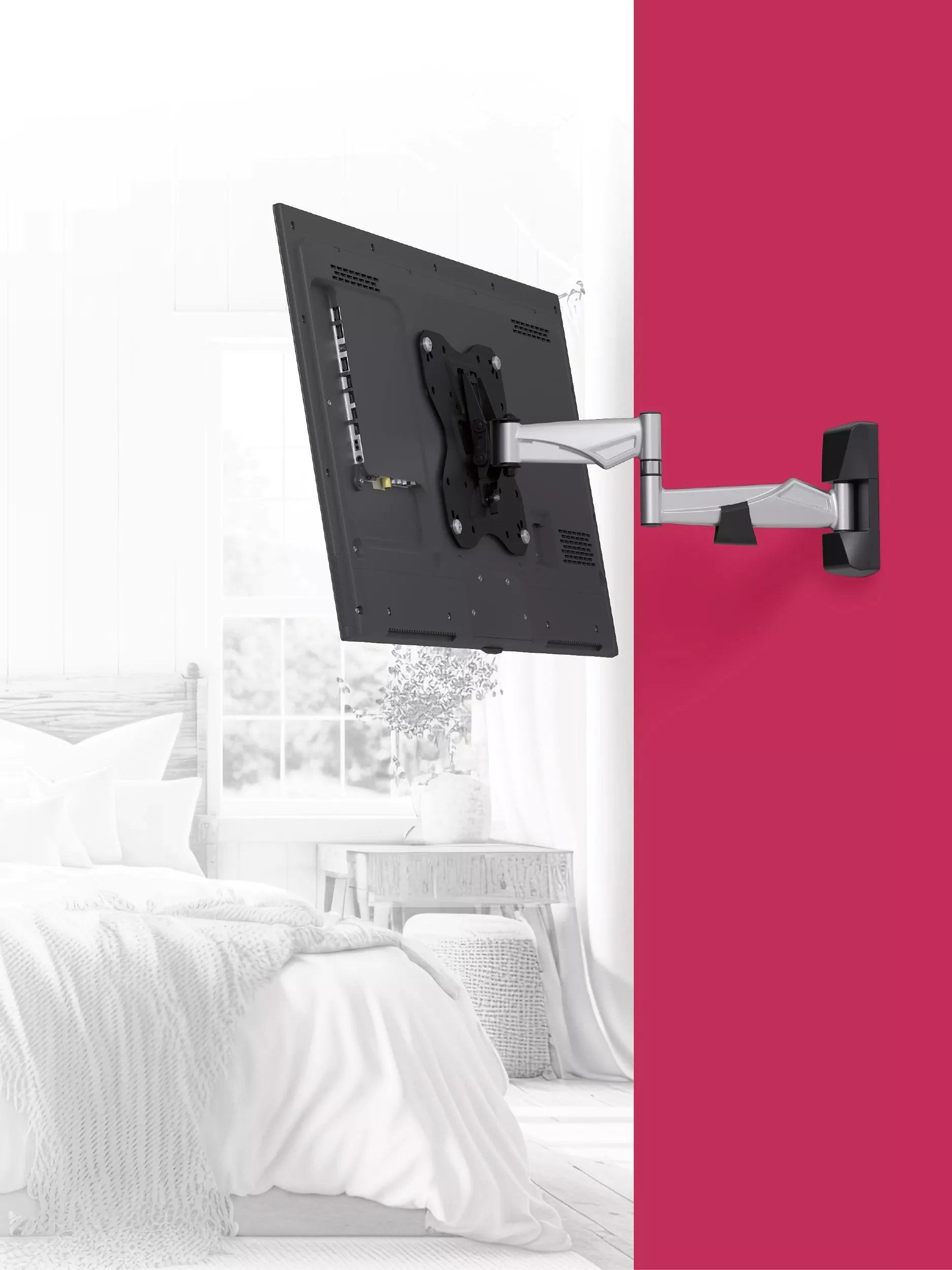 AVF multi position TV wall mount for 43 inch TVs, imported from the UK