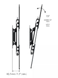 AVF tilting wall mount for 26-65 inch TVs - British product