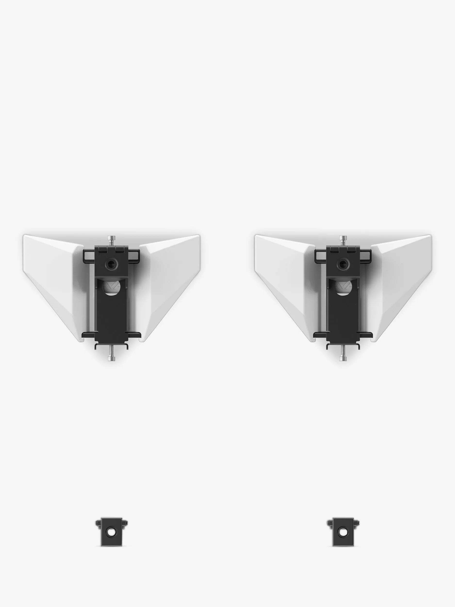 AVF fixed tilt wall mount white - British product