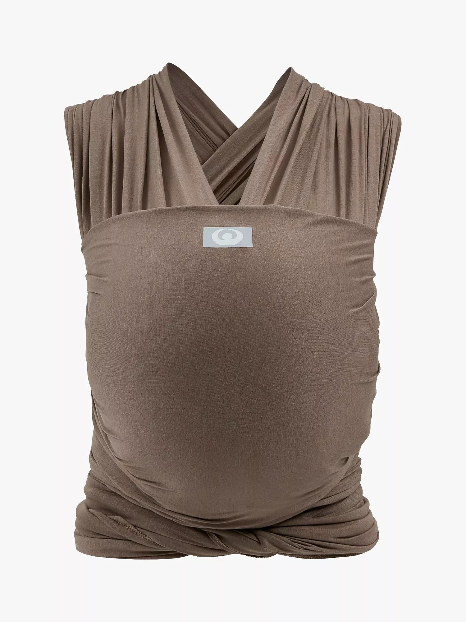 Gaia Baby Organic Cotton Stretchy Wrap Baby Carrier - Silver Grey