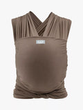 Gaia Baby Organic Cotton Stretchy Wrap Baby Carrier - Silver Grey