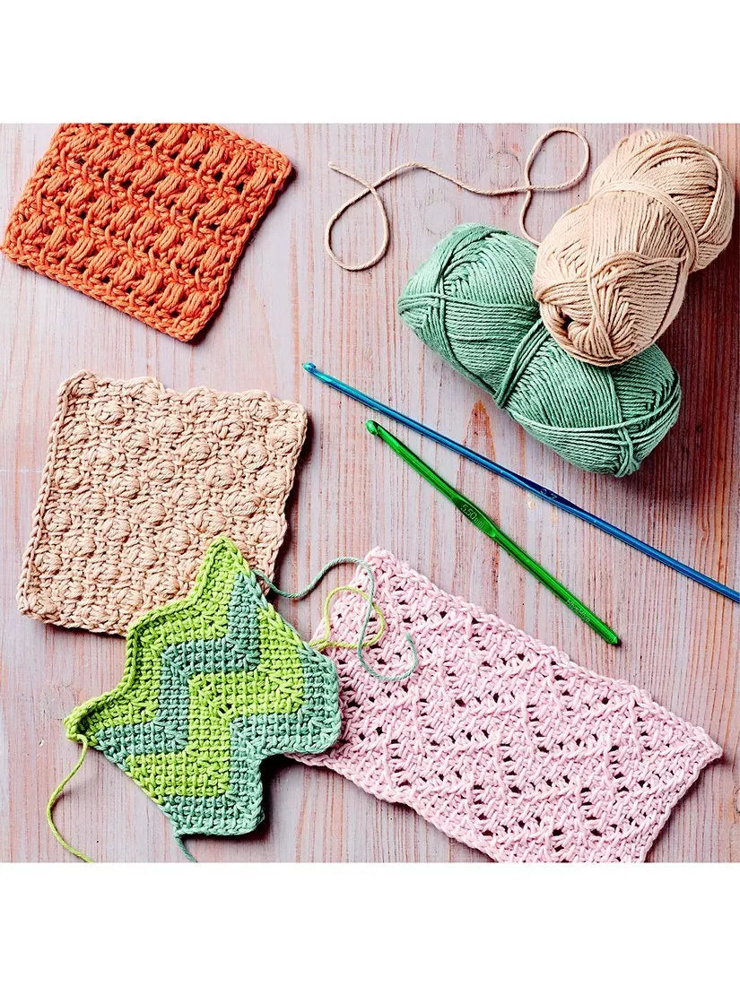 Search Press Tunisian Crochet Stitch Dictionary Book (British brand)