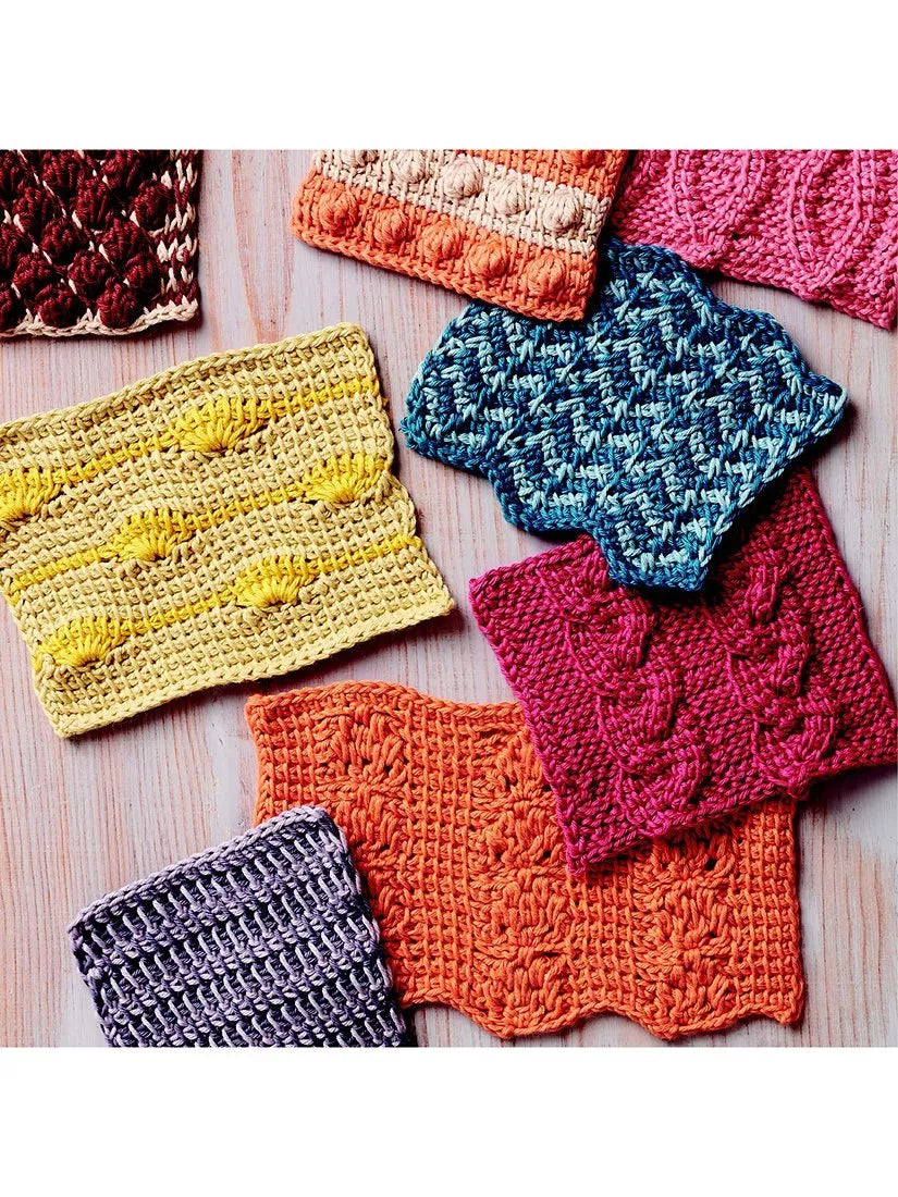 Search Press Tunisian Crochet Stitch Dictionary Book (British brand)