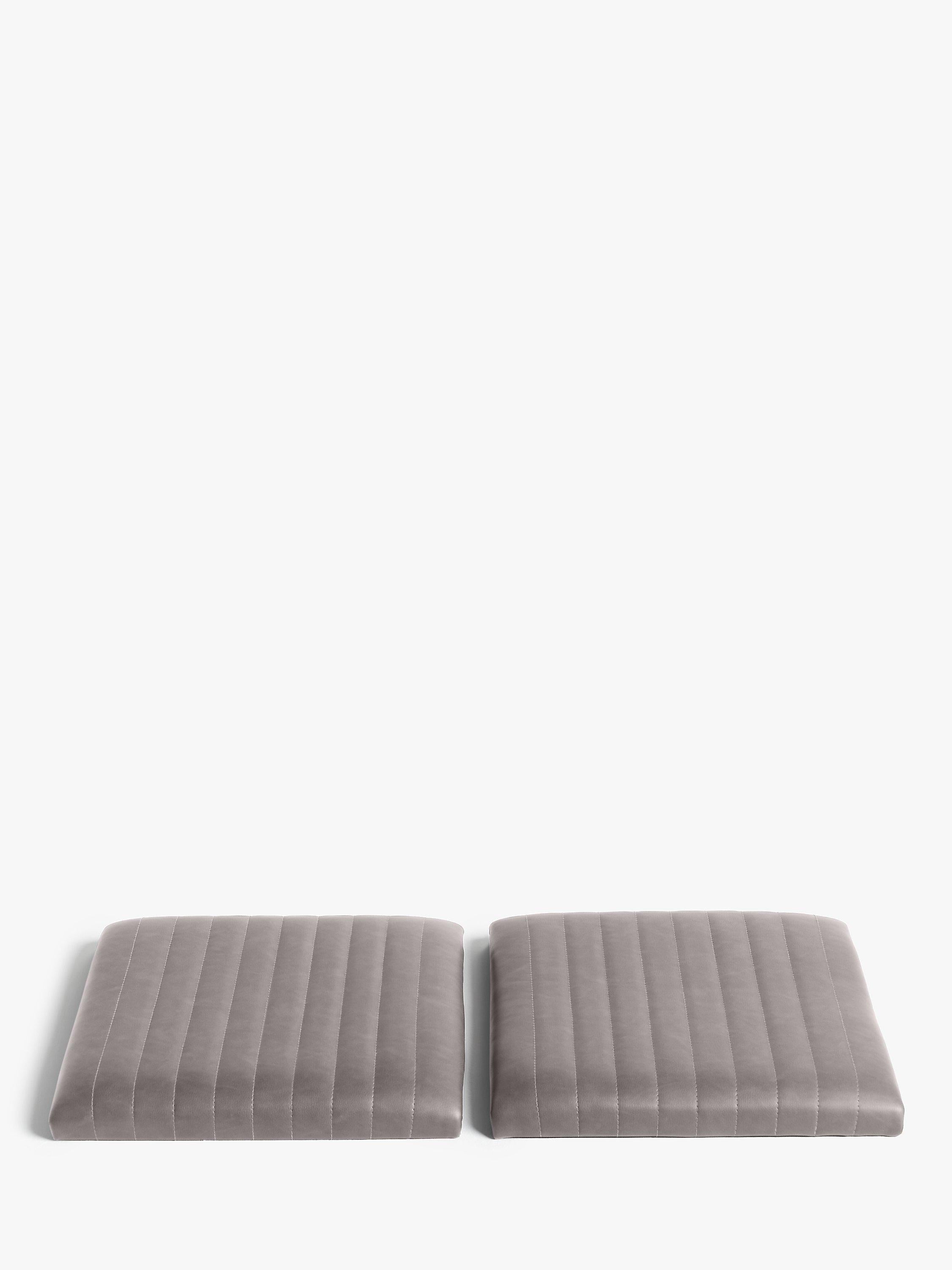 Coussins de siège de banc John Lewis Brooks II Mocha jeu de 3 (marque britannique)