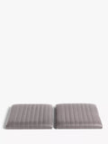 John Lewis Brooks II bench seat pads Mocha set of 3 (British brand)