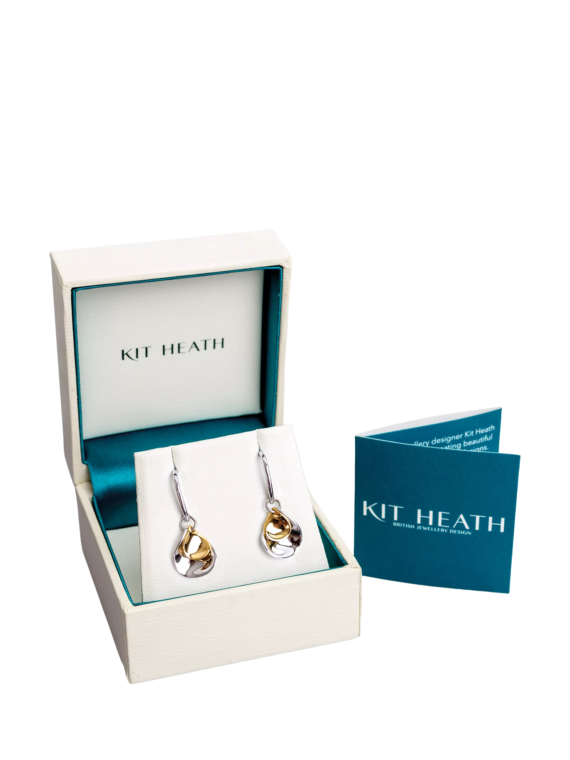 Kit Heath Blossom Petal drop earrings, imported from the UK