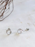 Kit Heath Helix cubic zirconia stud earrings (British brand)