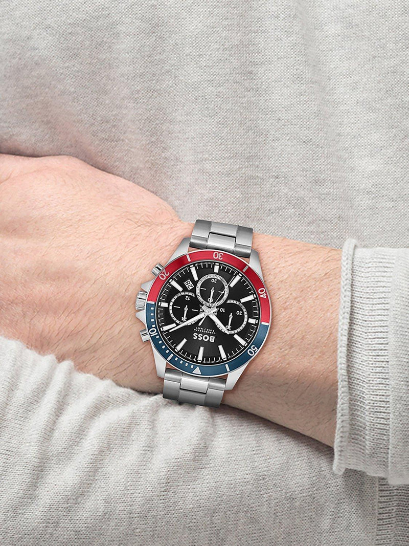 BOSS Troper Chronograph Uhr 45mm, UK Version