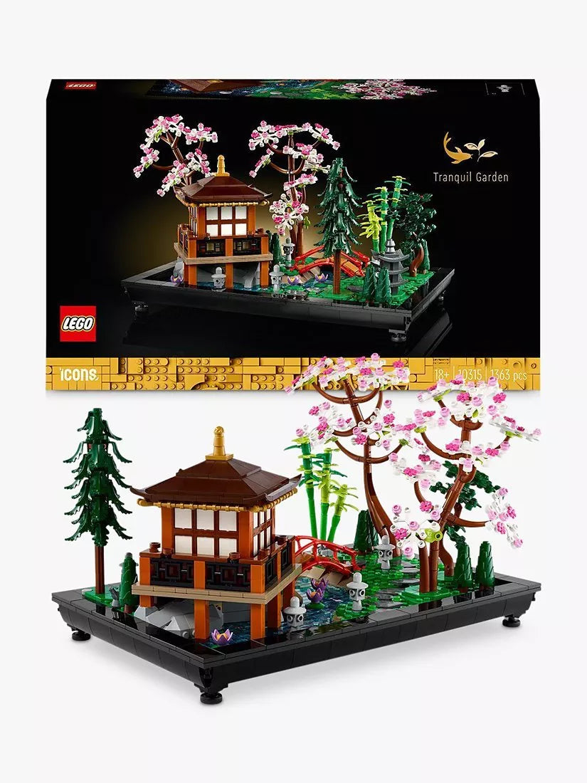 LEGO Tranquil Garden building set 1363 pieces, UK version