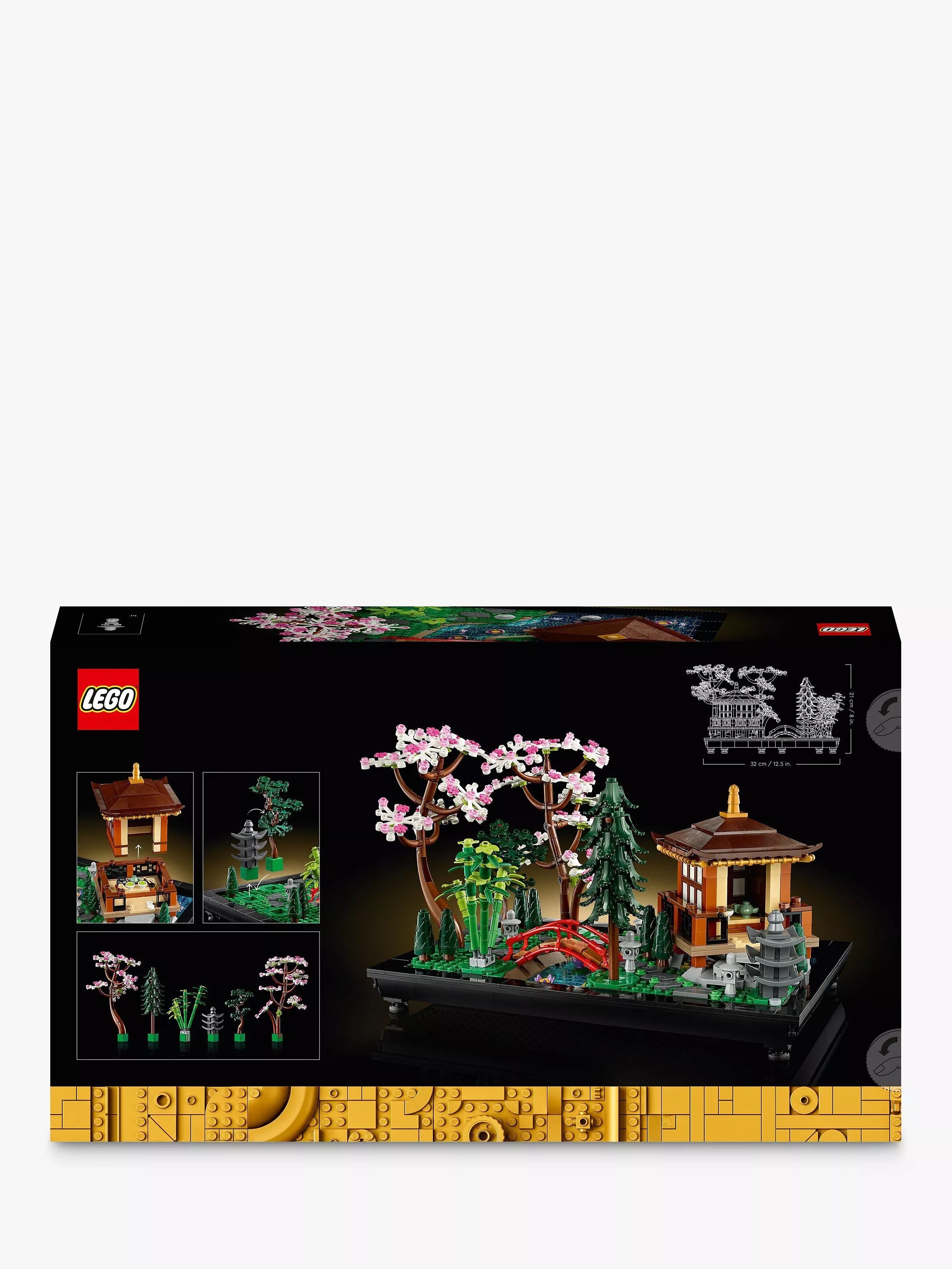 LEGO Tranquil Garden building set 1363 pieces, UK version