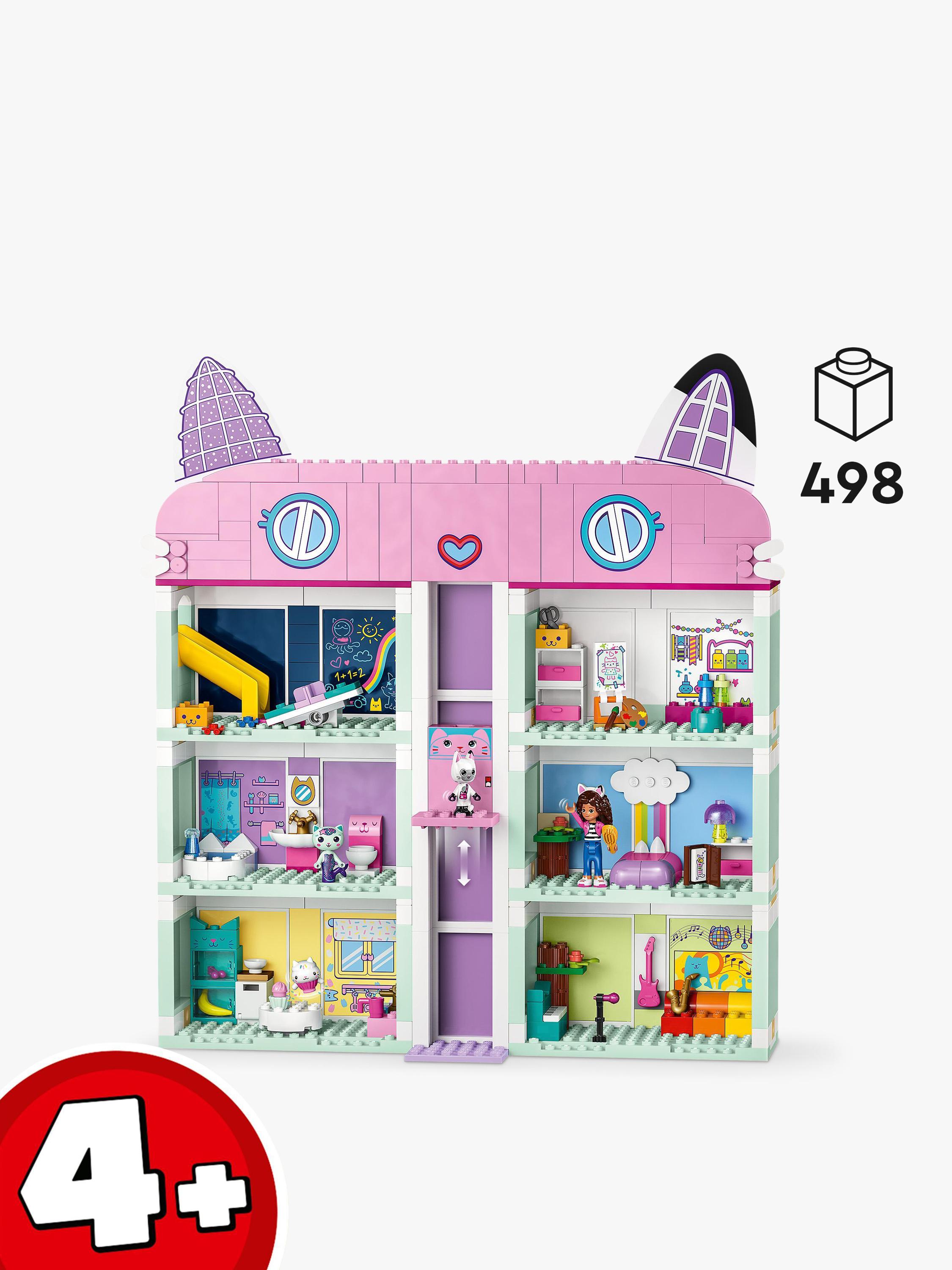 Lego Gabby's Dollhouse playset with 4 figures, UK version