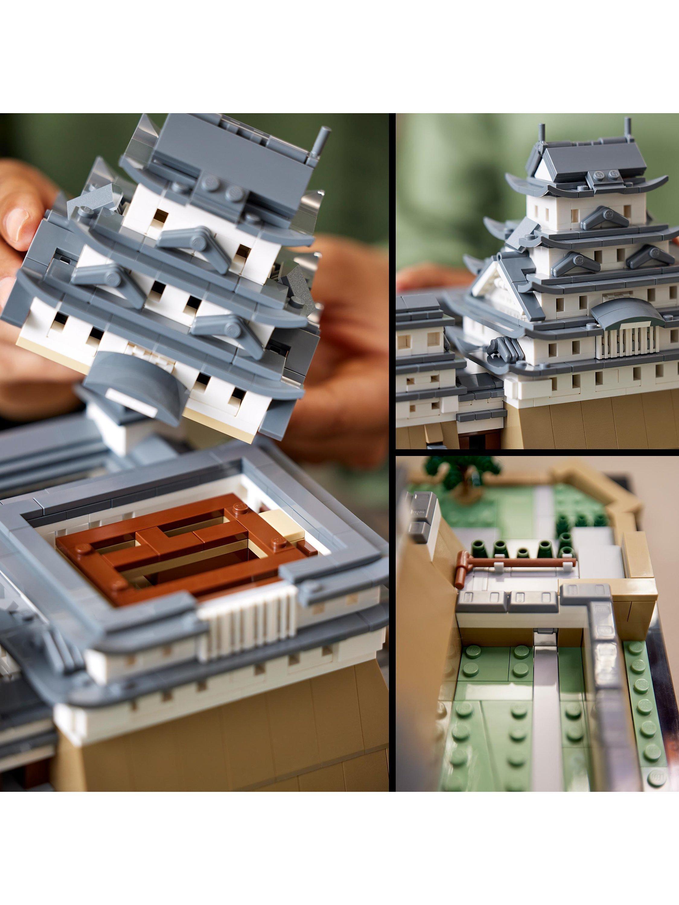 LEGO architectural model building set of Himeji Castle for adults with 2125 pieces, UK version