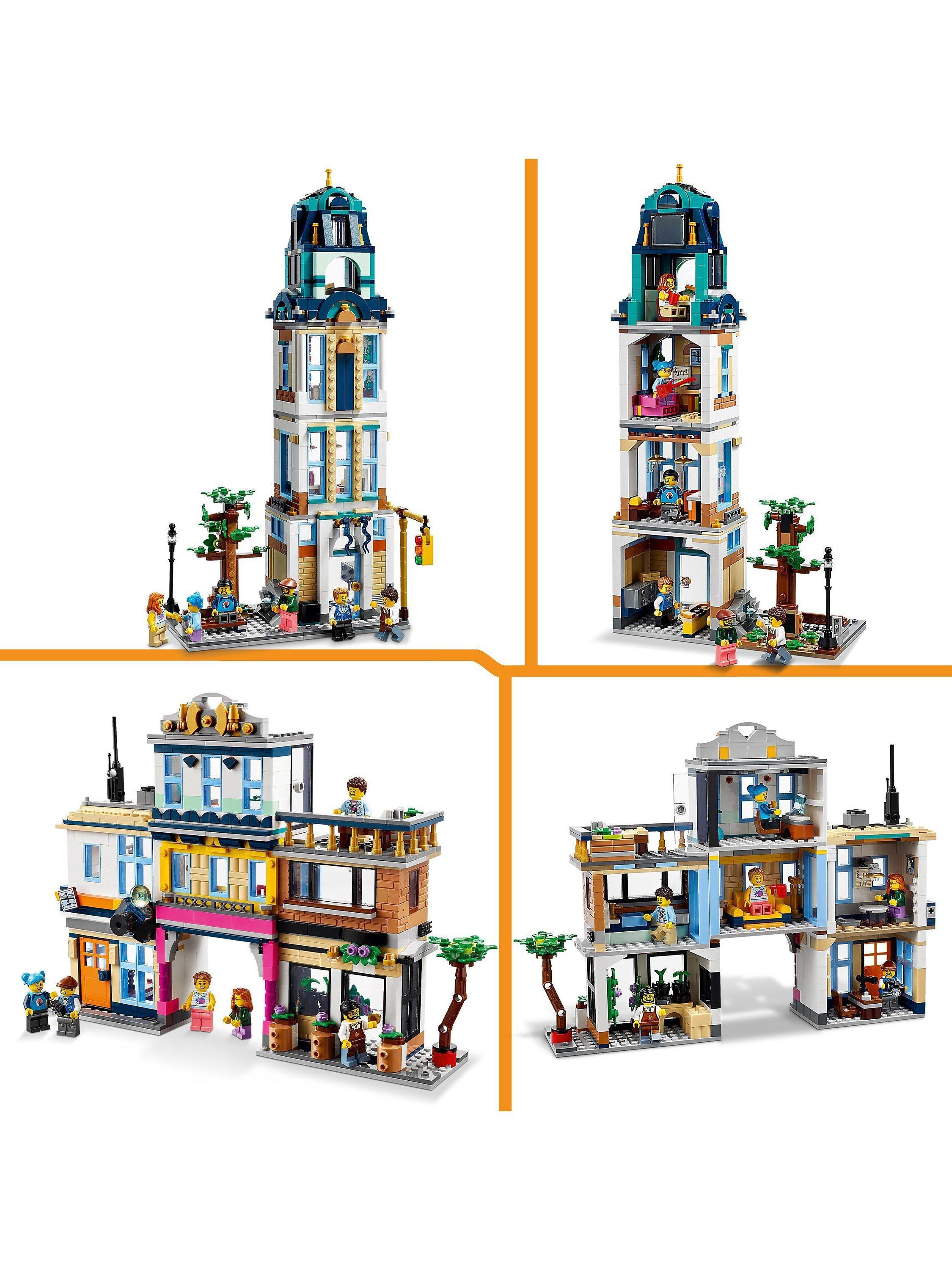LEGO Creator Main Street Building Set 1459 Pieces, UK version