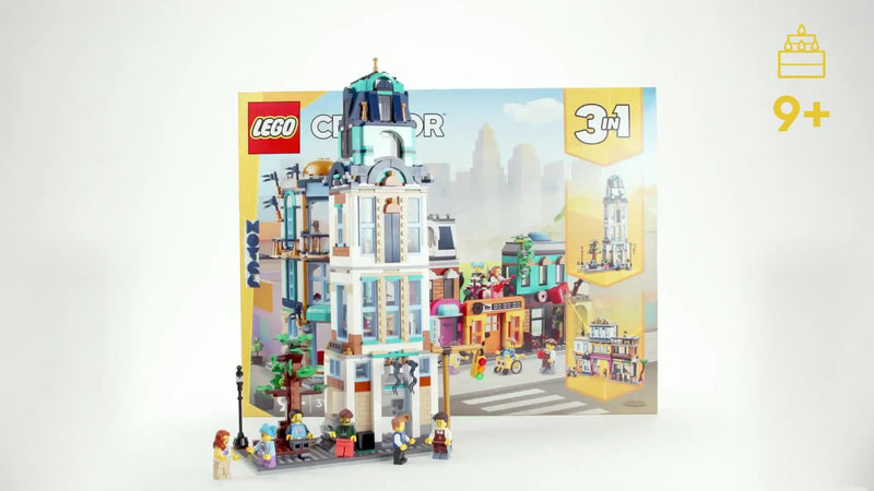 LEGO Creator Main Street Building Set 1459 Pieces, UK version