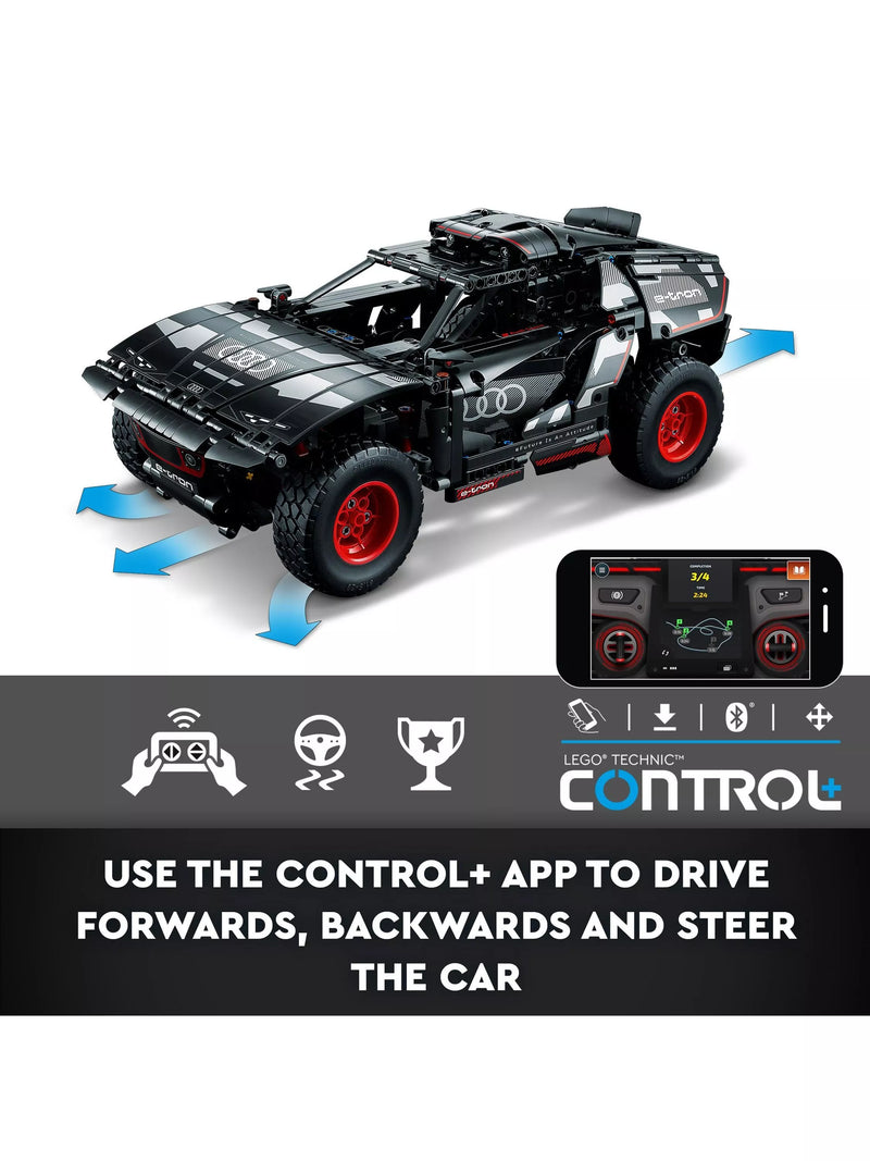 LEGO Technic Audi RS Q e-tron remote control car toy, UK version