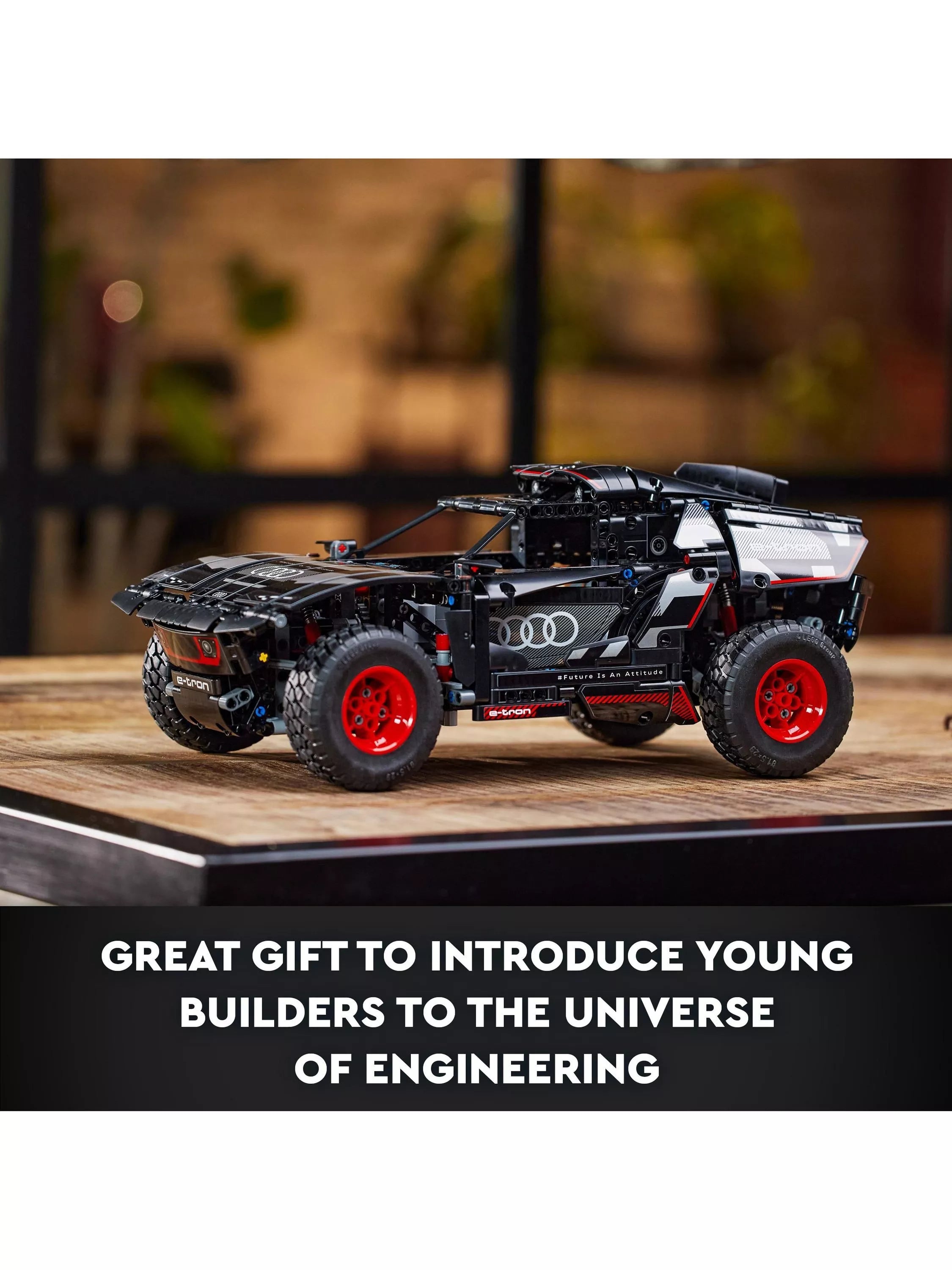 LEGO Technic Audi RS Q e-tron remote control car toy, UK version