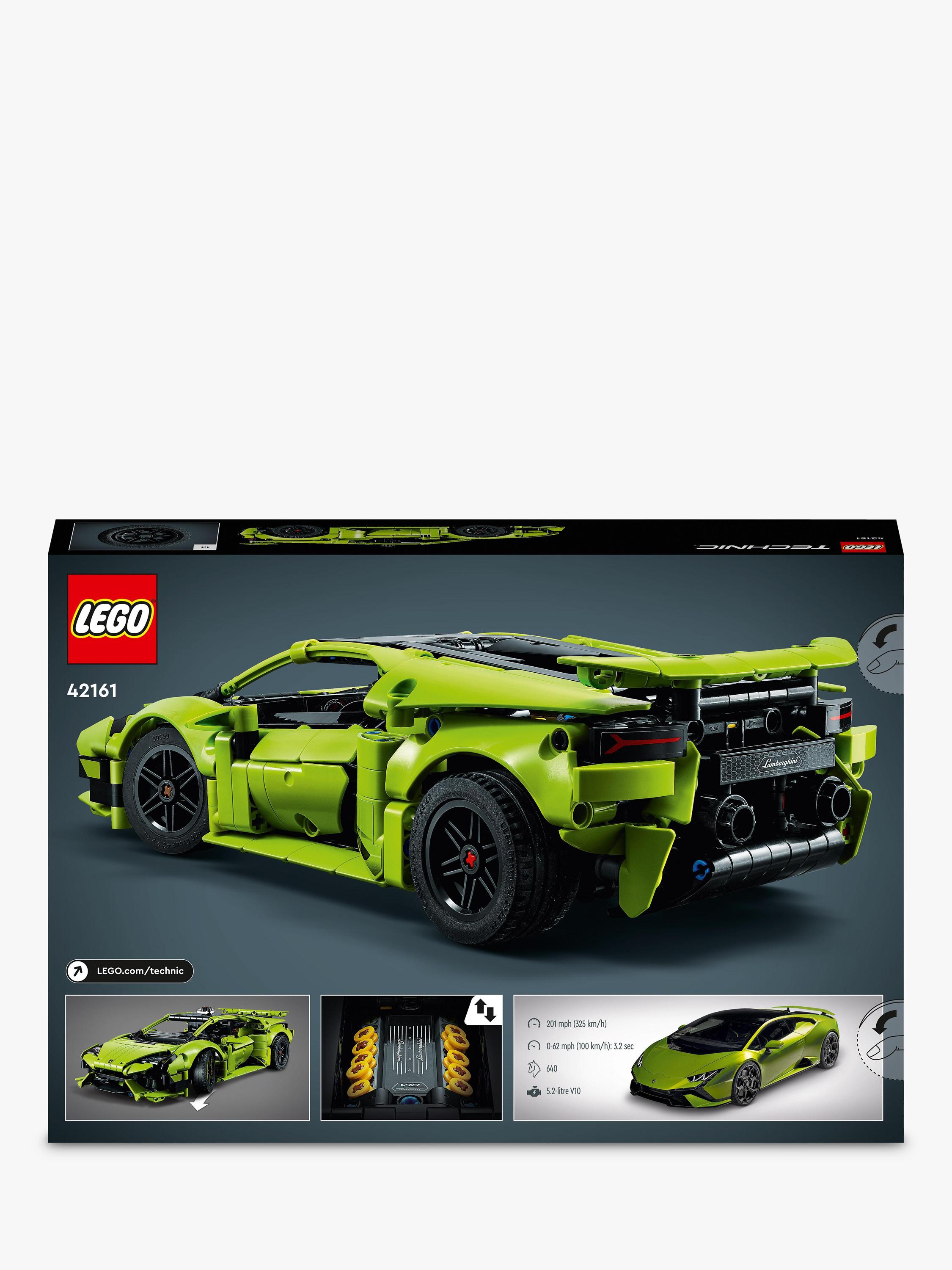 LEGO Technic Lamborghini Huracán Tecnica building set 806 pieces, UK version