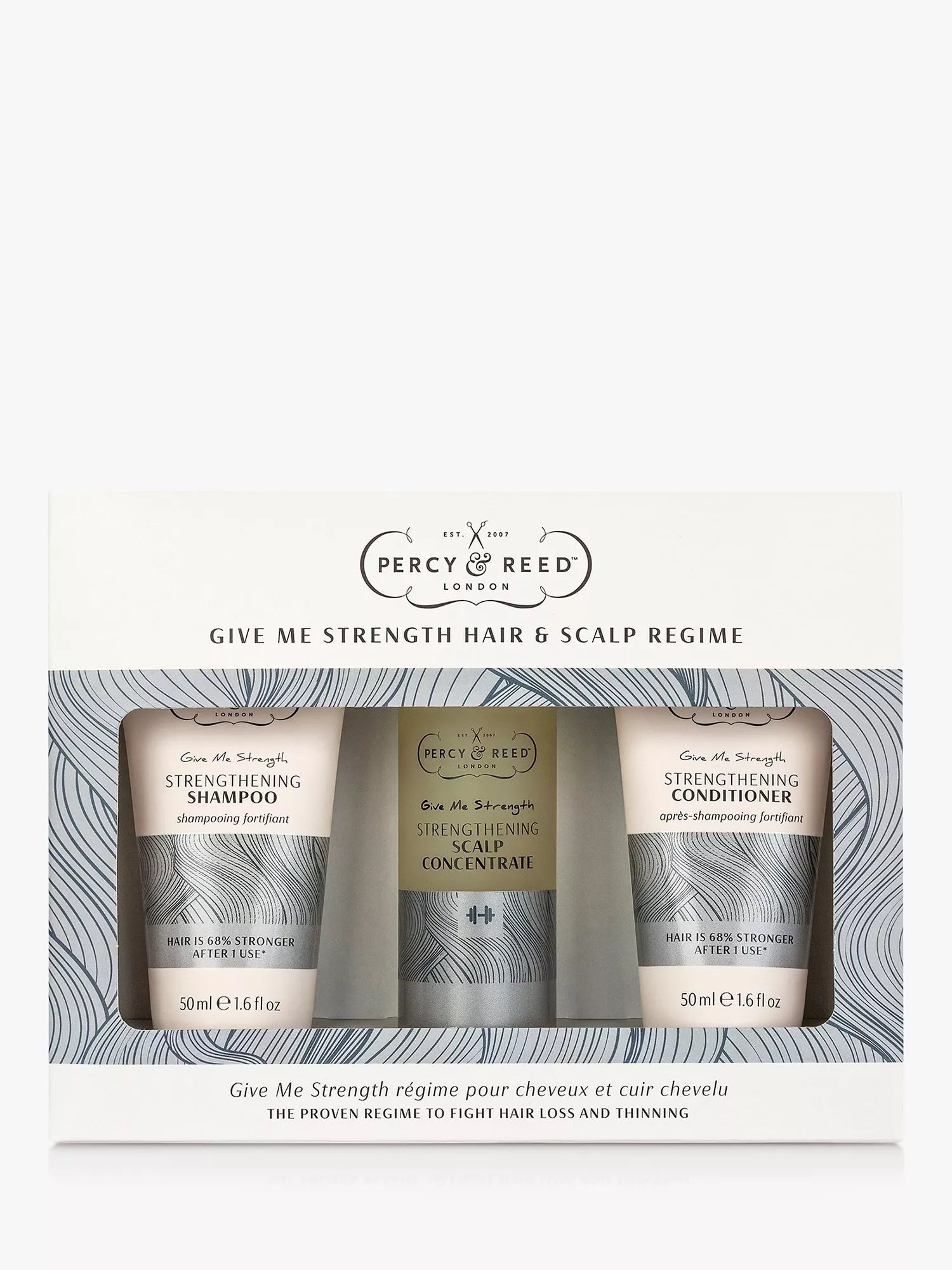 Percy & Reed Give Me Strength gift set 50ml each (British brand)